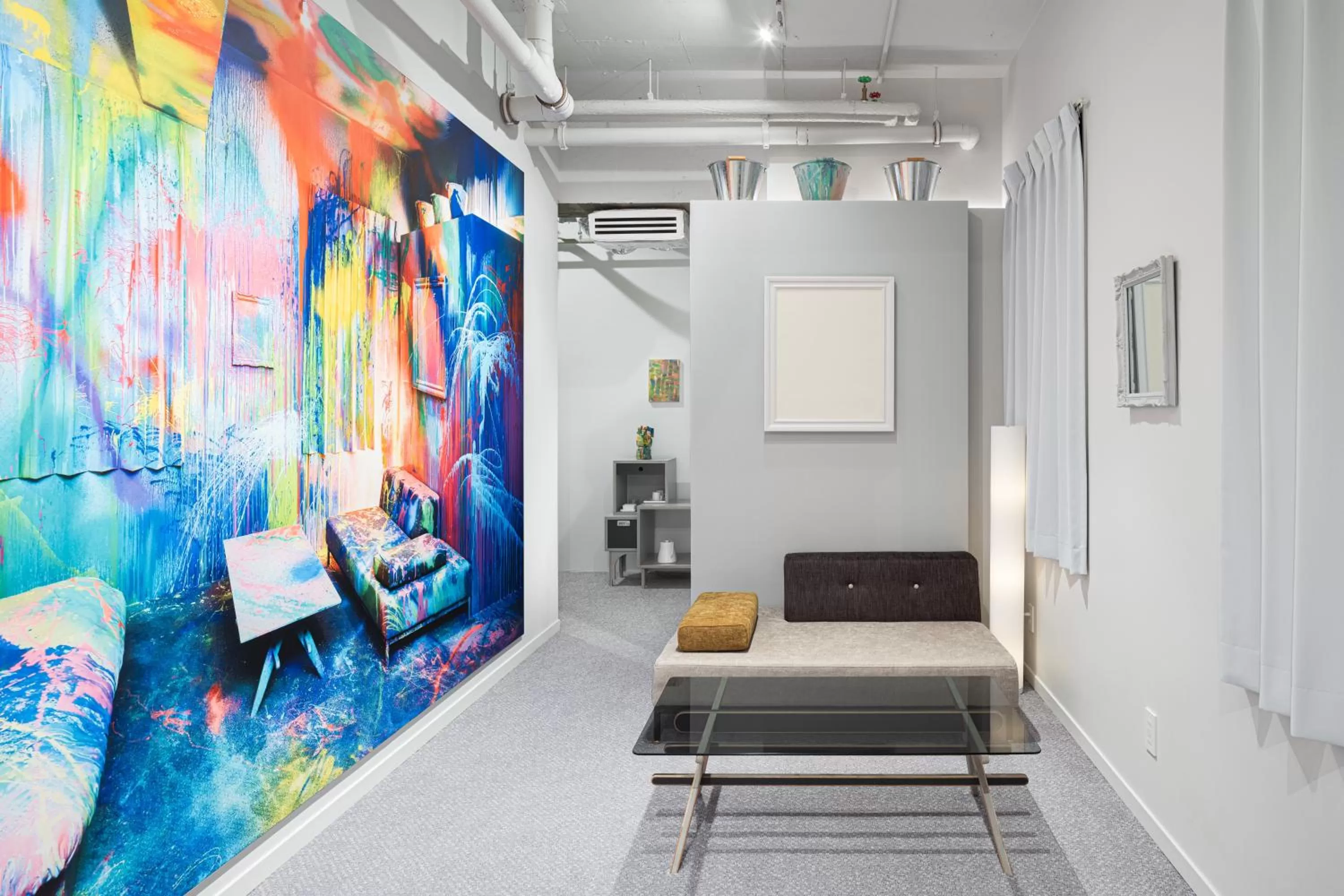 Seating area in BnA WALL