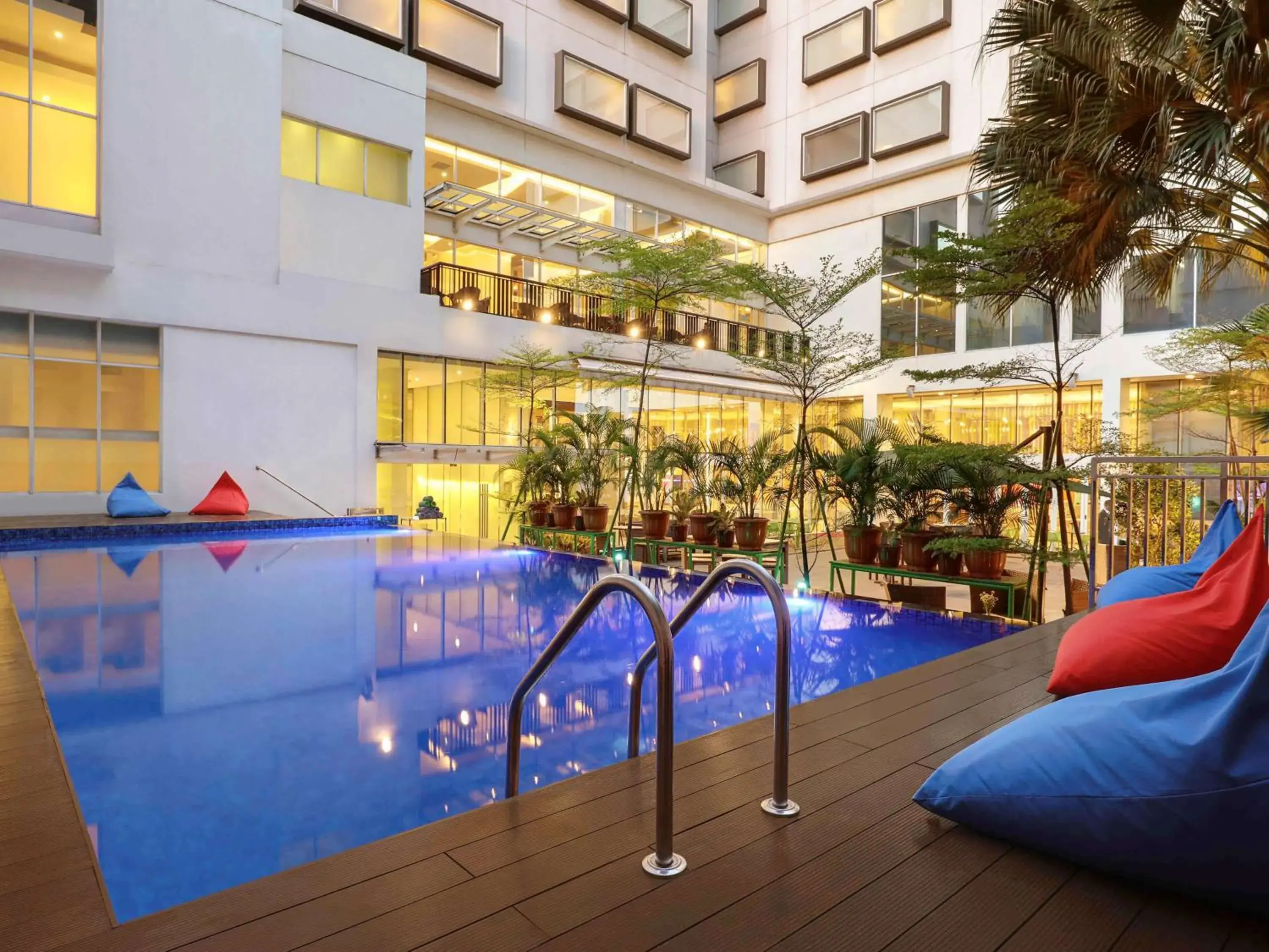 Pool view in ibis Styles Jakarta Gajah Mada Pool view in ibis Styles Jakarta Gajah Mada