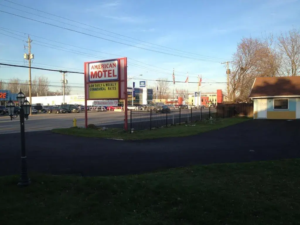 Property Building in American Plaza Motel