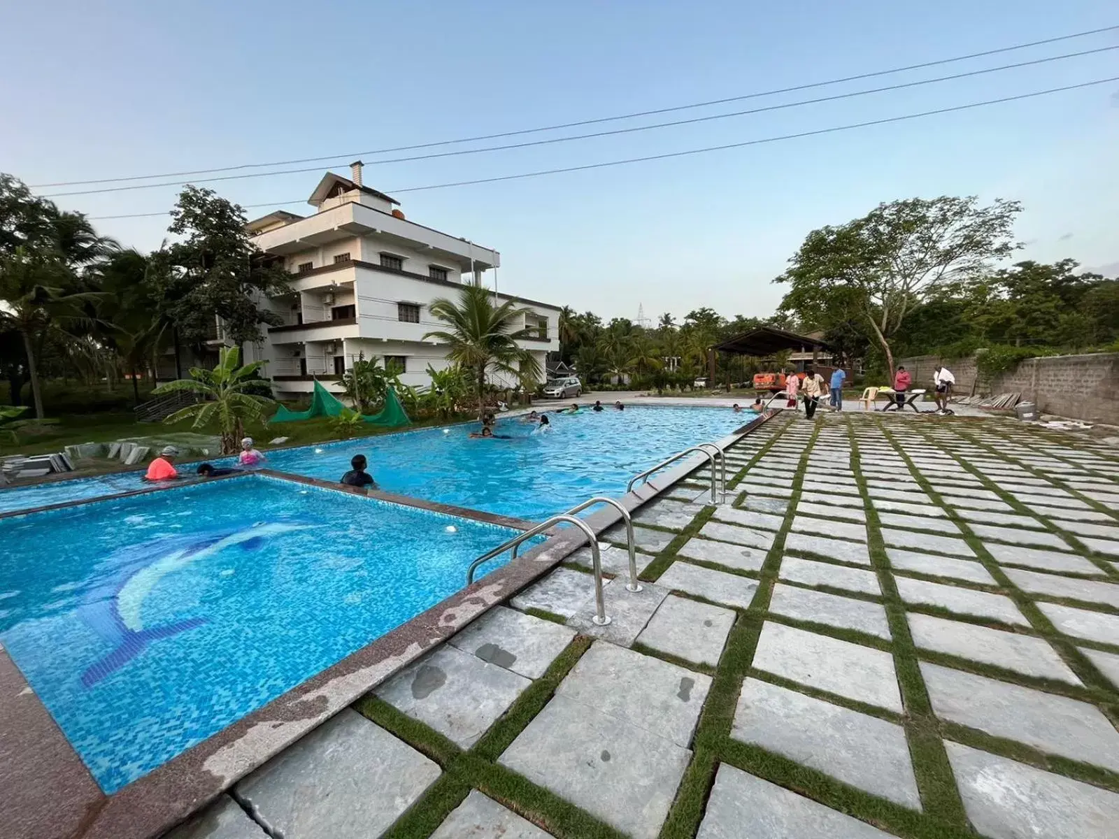 Swimming pool in Shreeyog Resort Dandeli Swimming pool in Shreeyog Resort Dandeli