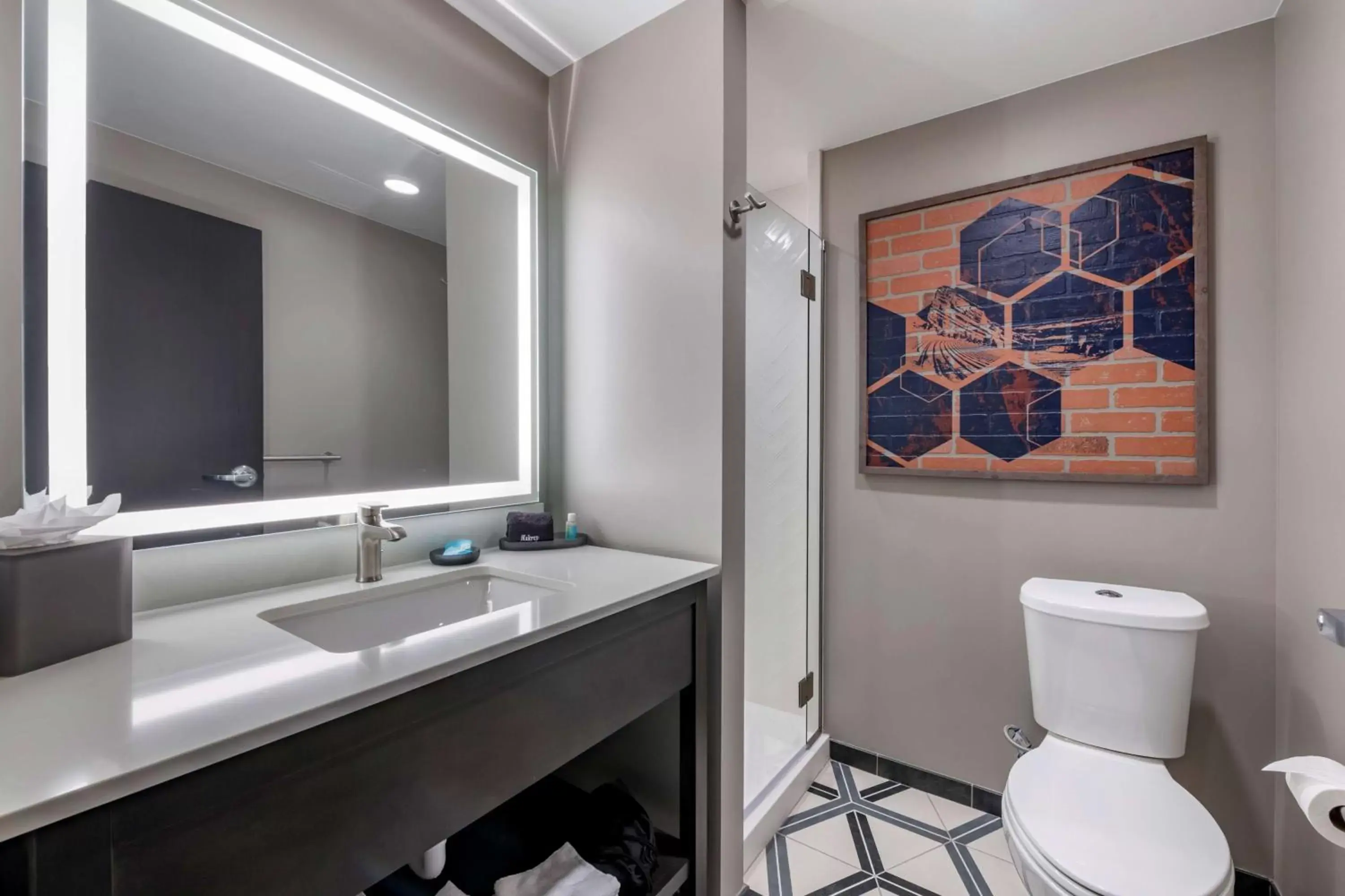Bathroom in Vīb Hotel by Best Western Denver RiNo