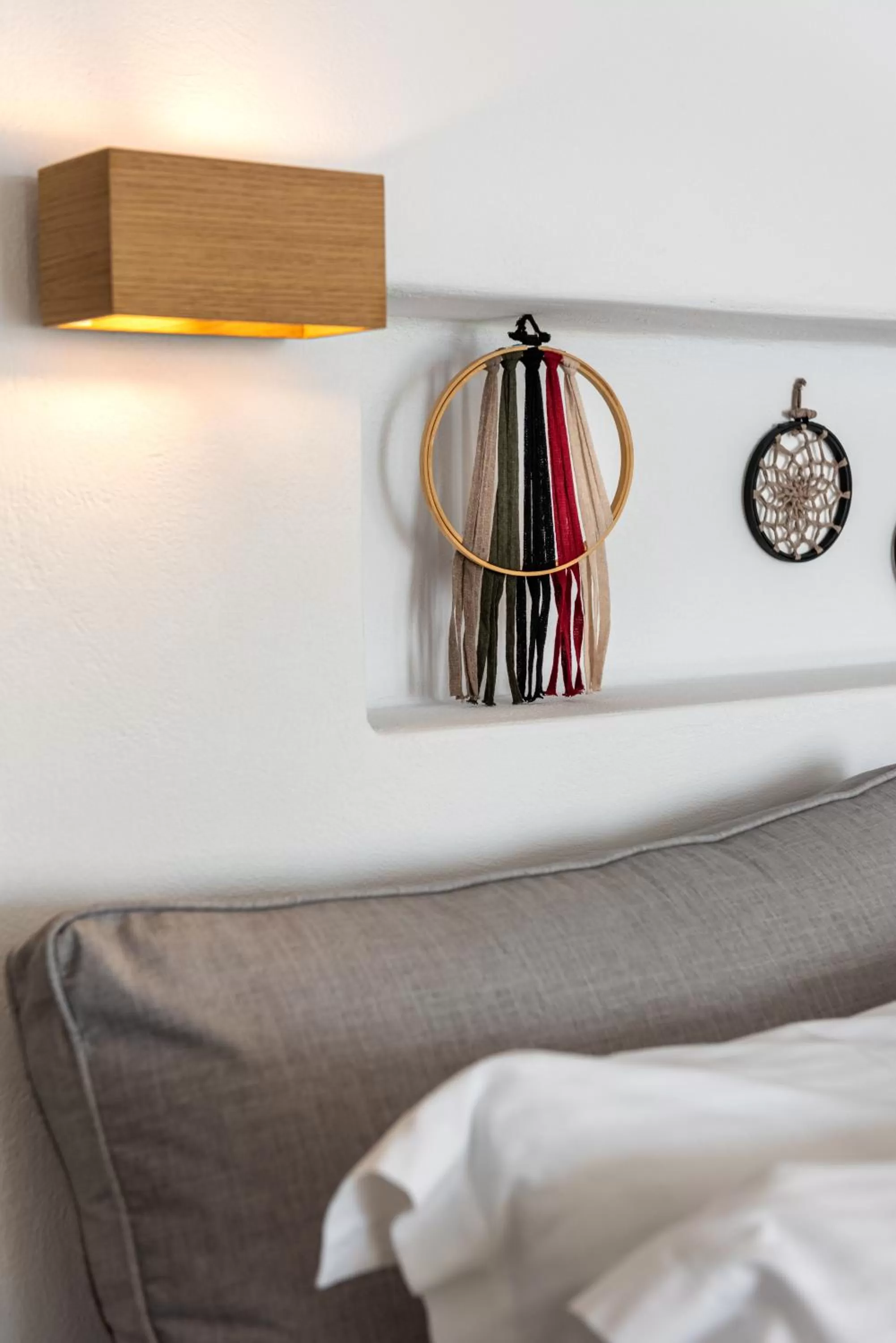 Bed in Adamant Suites