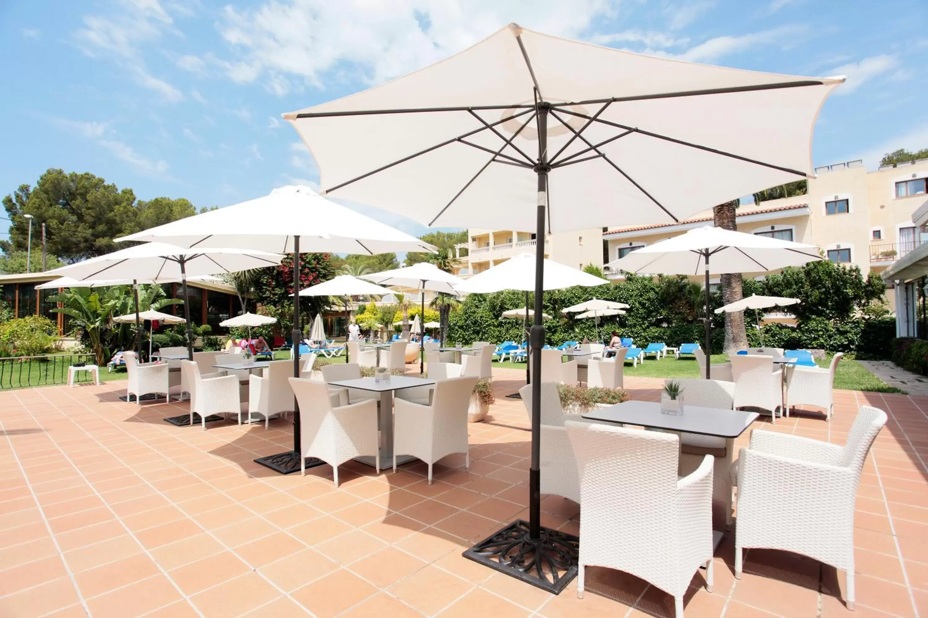 Patio, Restaurant/Places to Eat in Grupotel Nilo & Spa