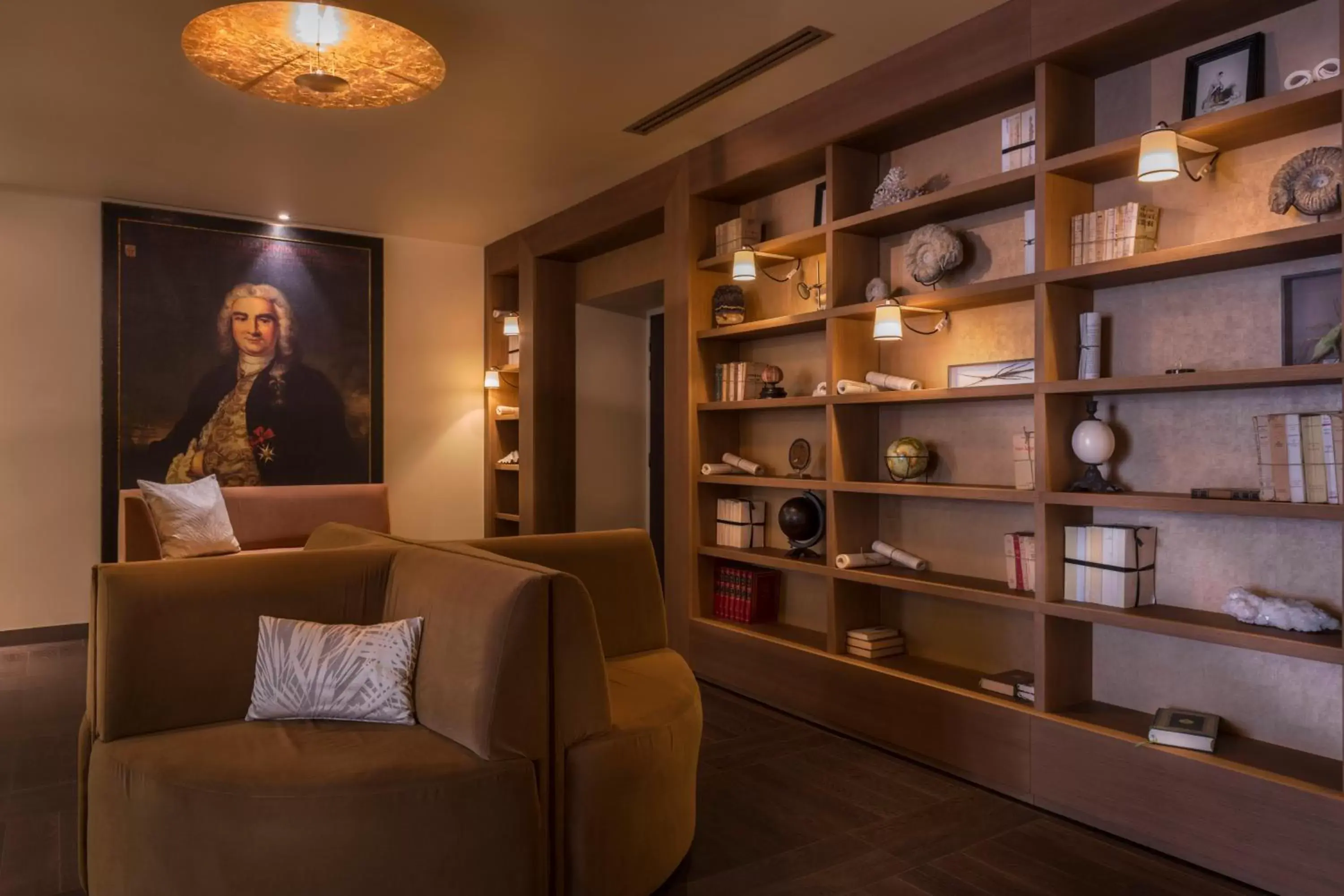 Library, Seating Area in Hôtel La Bourdonnais by Inwood Hotels