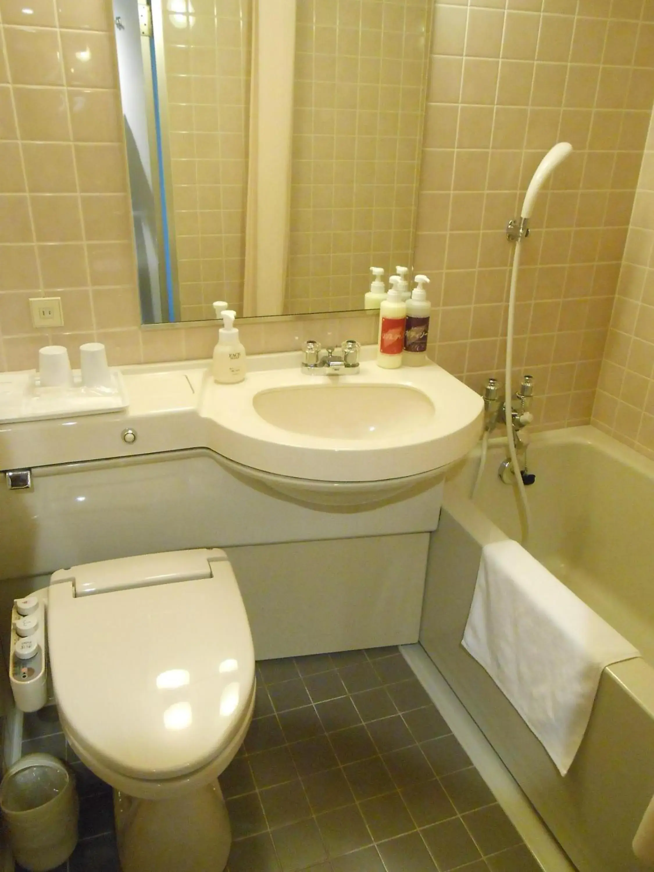 Photo of the whole room, Bathroom in Hotel Crown Hills Sendai Aoba-dori