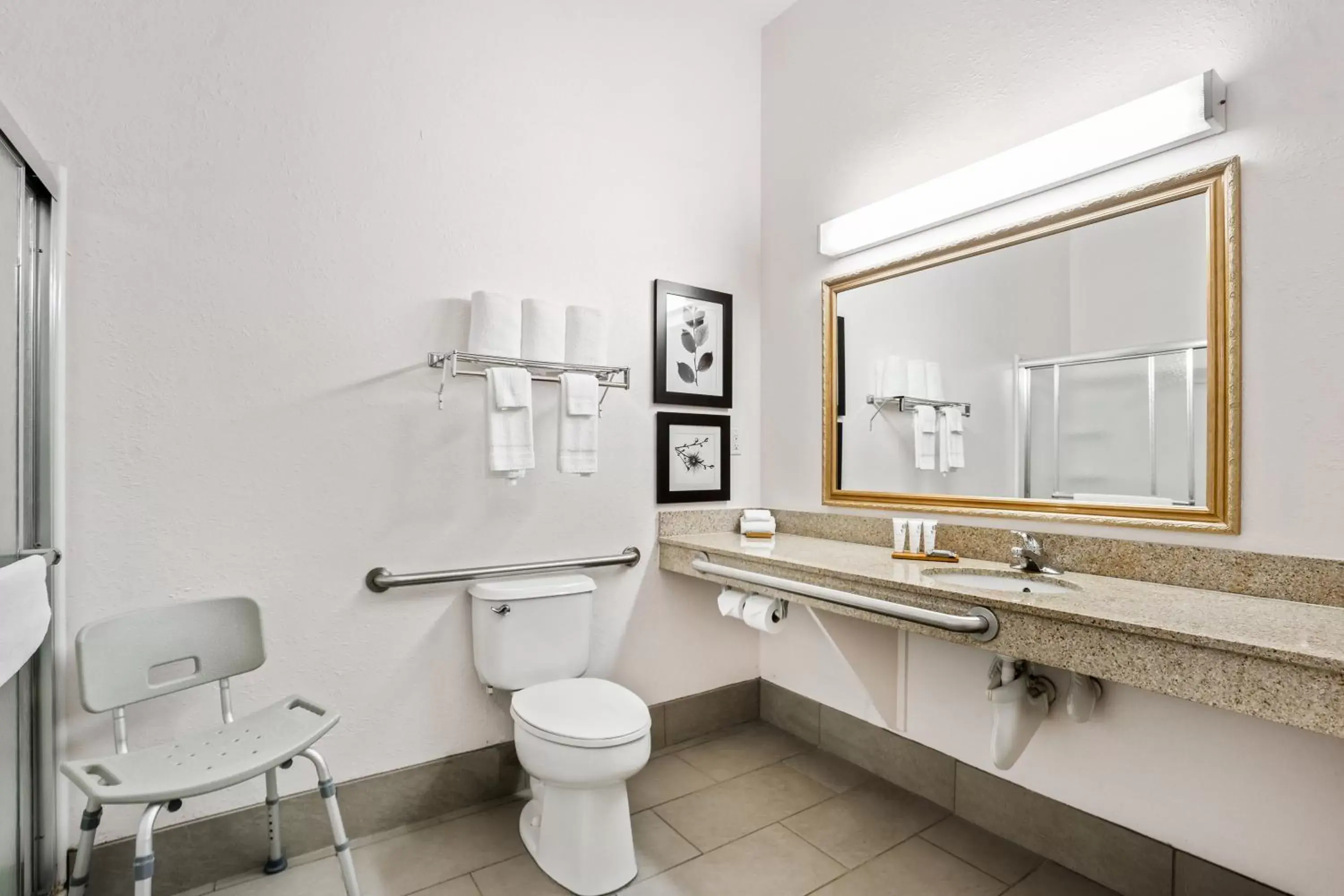 Toilet, Bathroom in Country Inn & Suites by Radisson, Port Canaveral, FL
