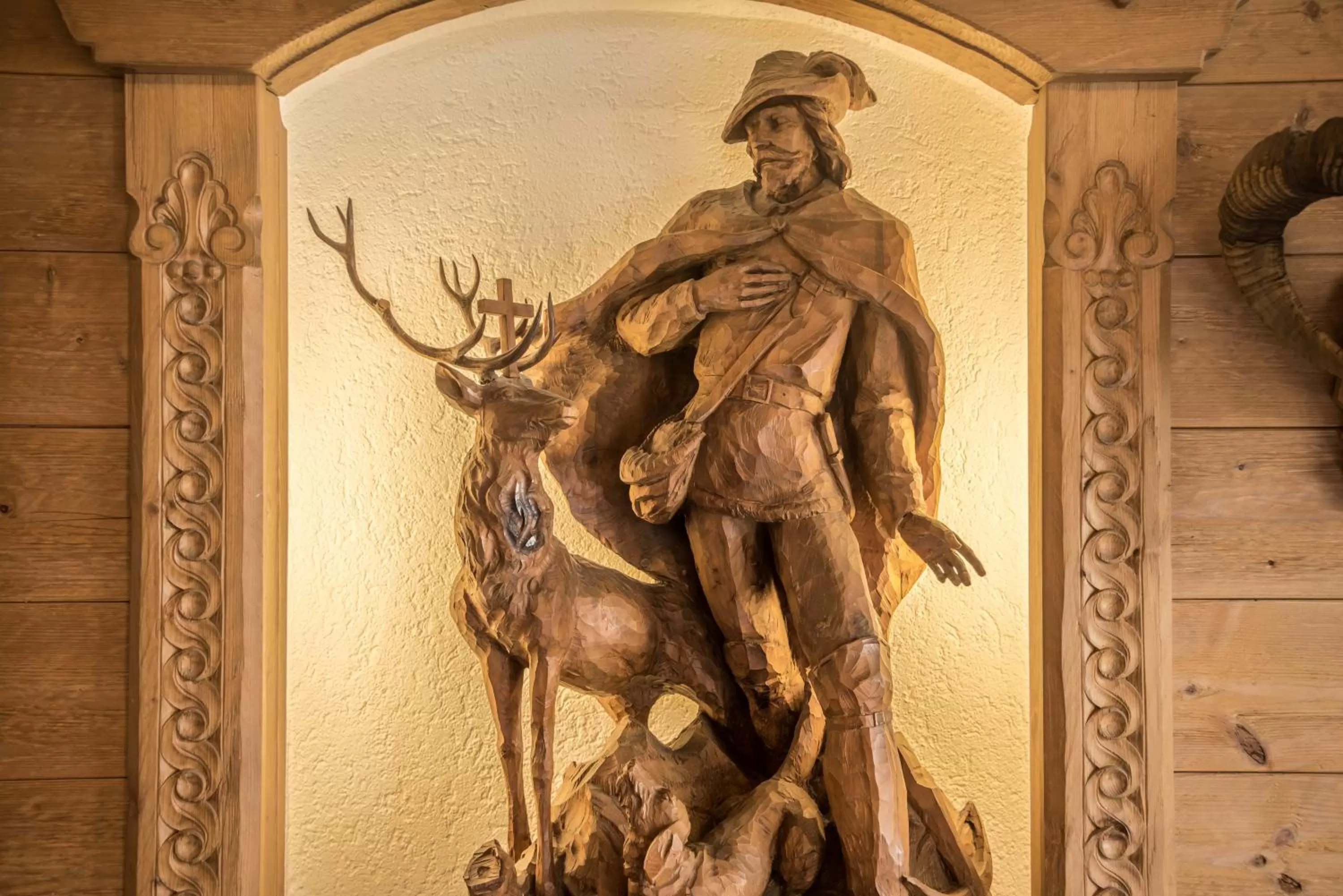 Decorative detail in Gasthof Neuwirt