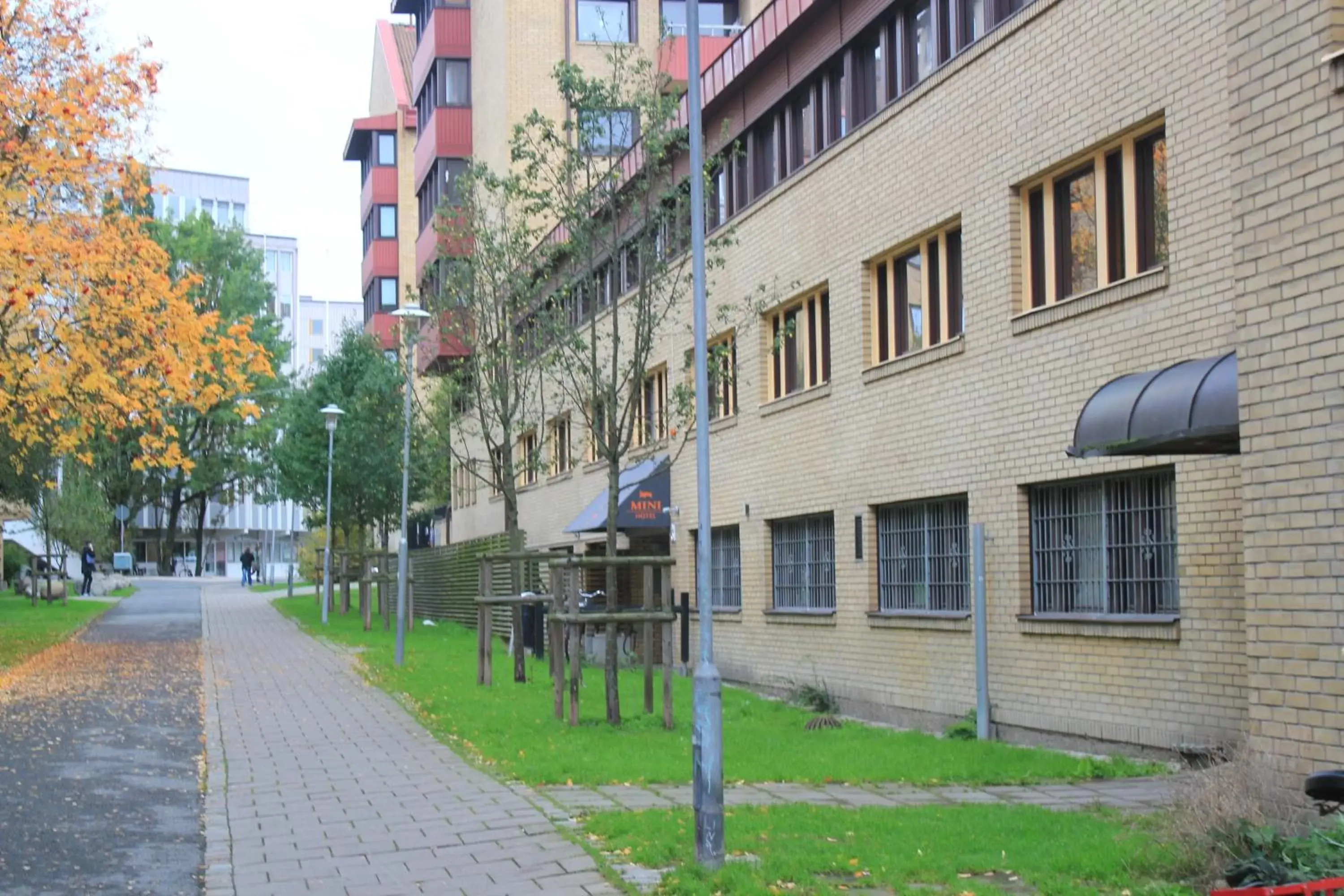 Facade/entrance in Göteborgs Mini-Hotel