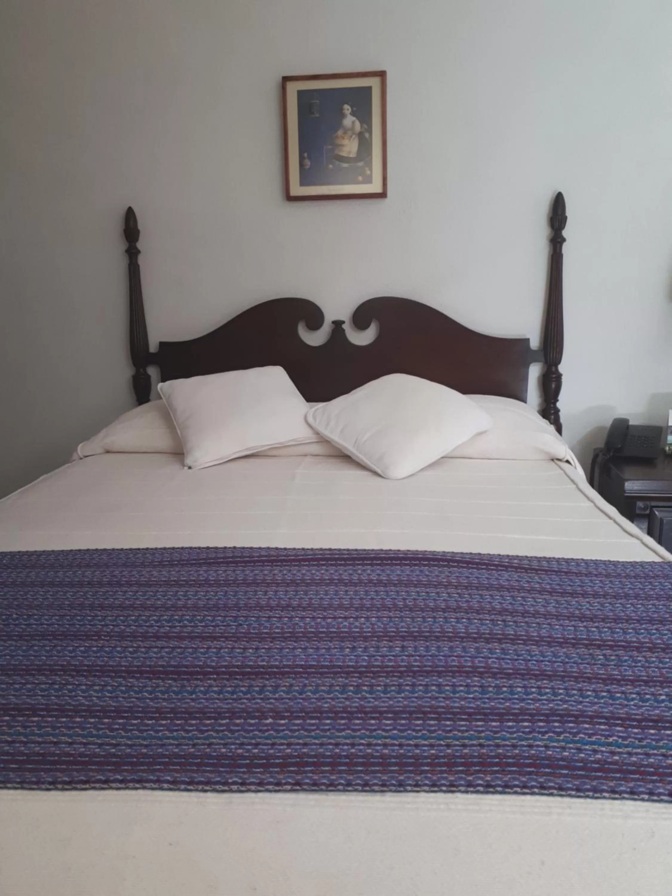 Bed in Hotel La Casona de Don Jorge