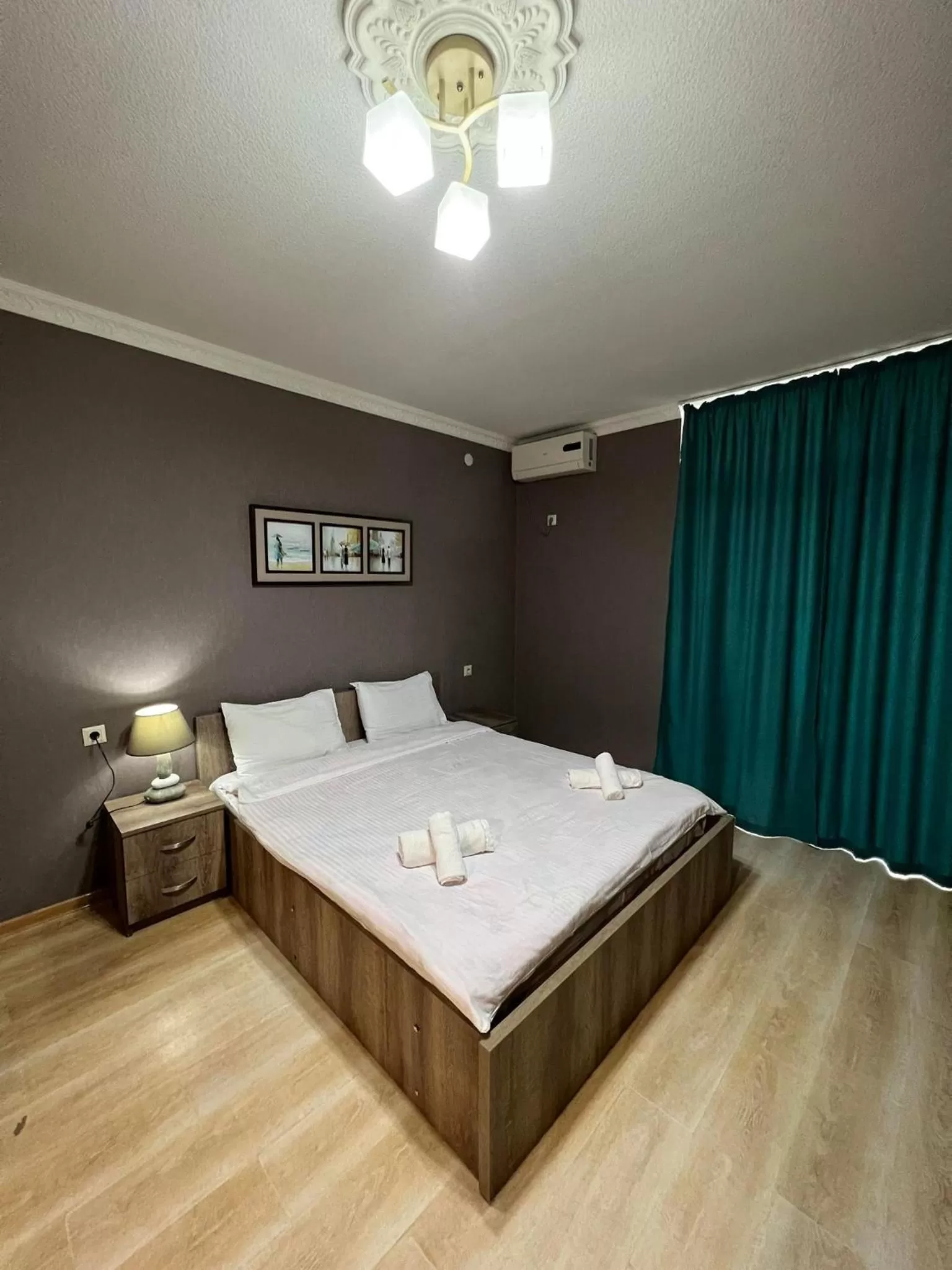 Bed in Aparthotel Holiday Lux Batumi