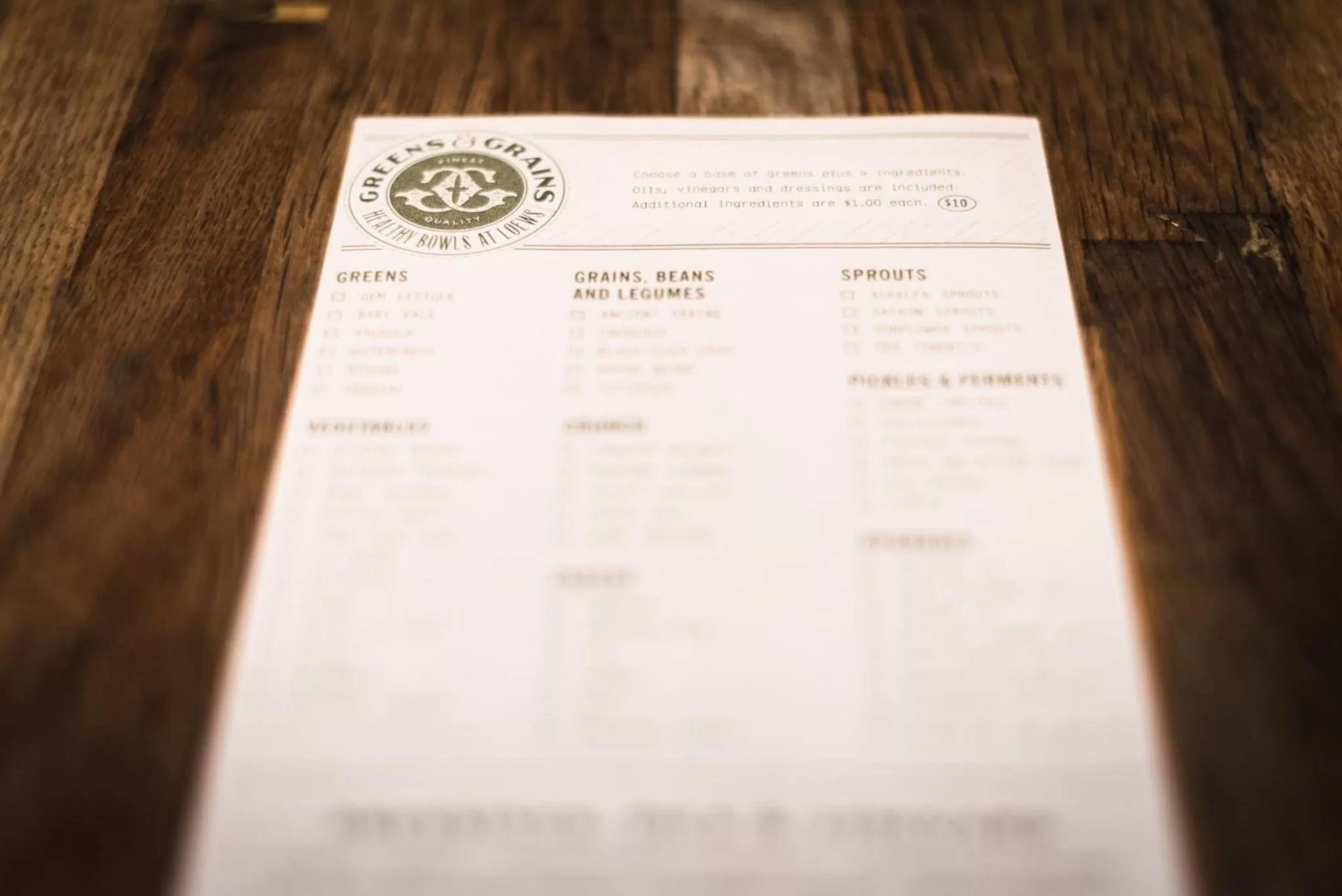 Restaurant/places to eat in Loews Nashville Hotel at Vanderbilt Plaza