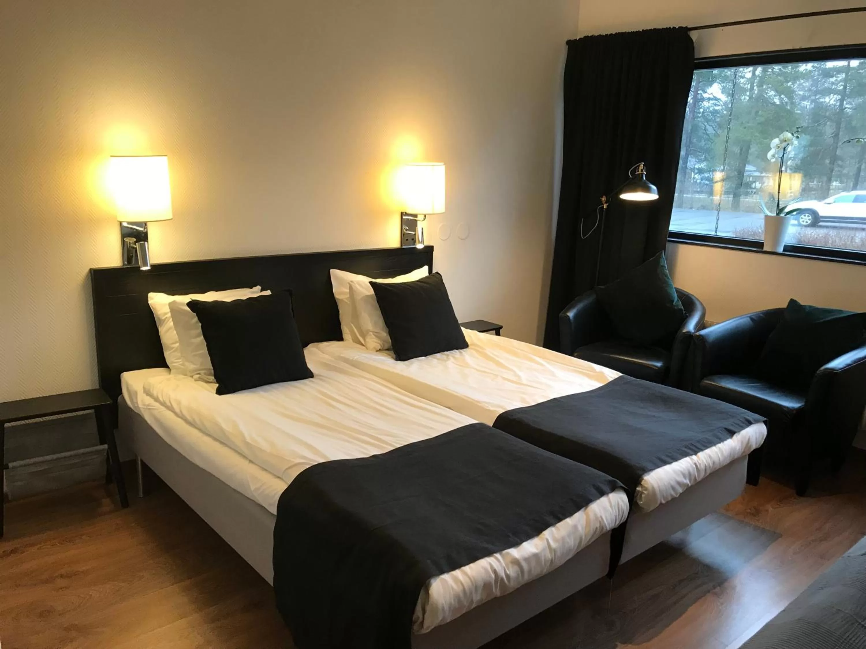 Photo of the whole room, Bed in Hotel Småland