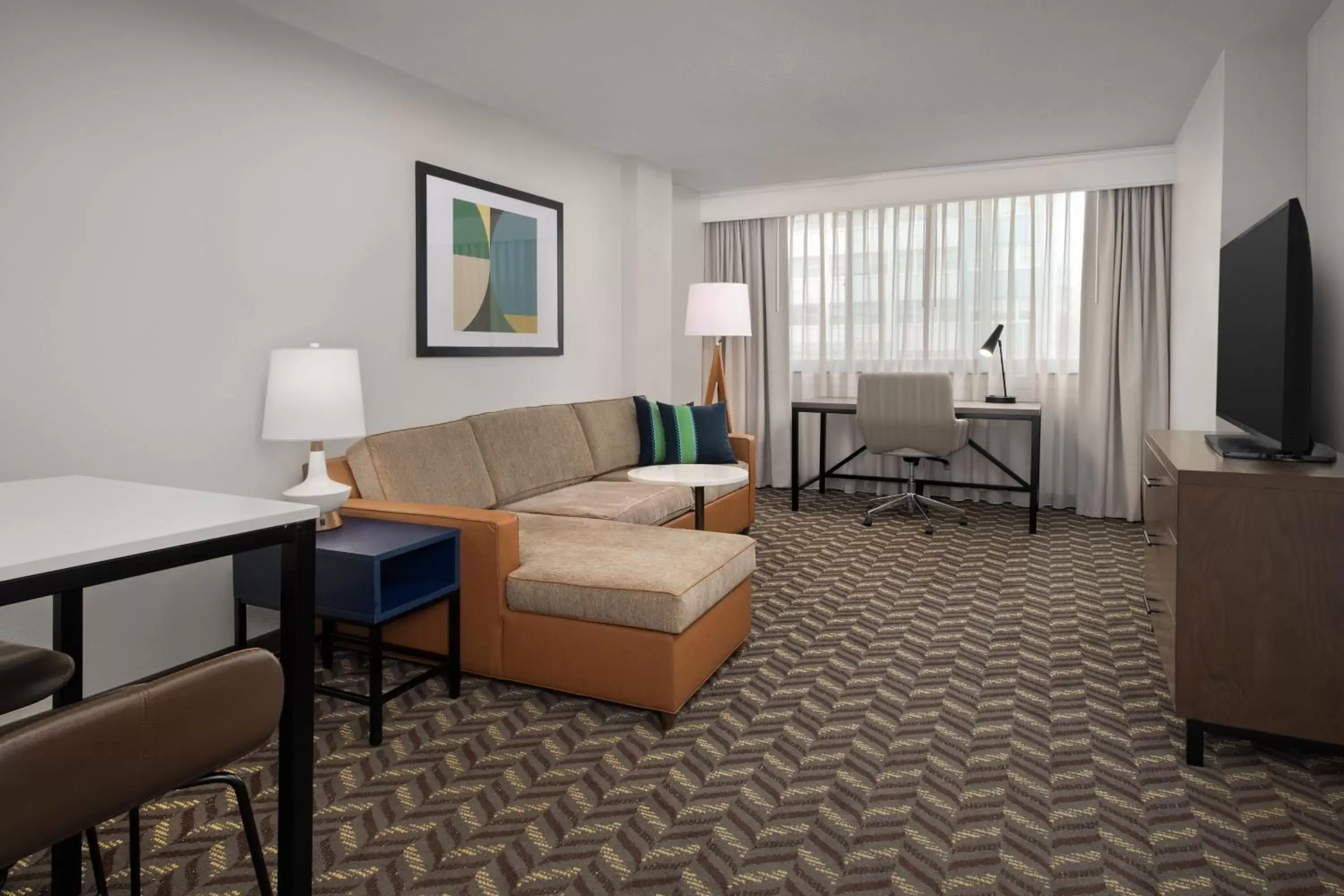 Living room, Seating Area in Residence Inn by Marriott Washington - DC/Foggy Bottom