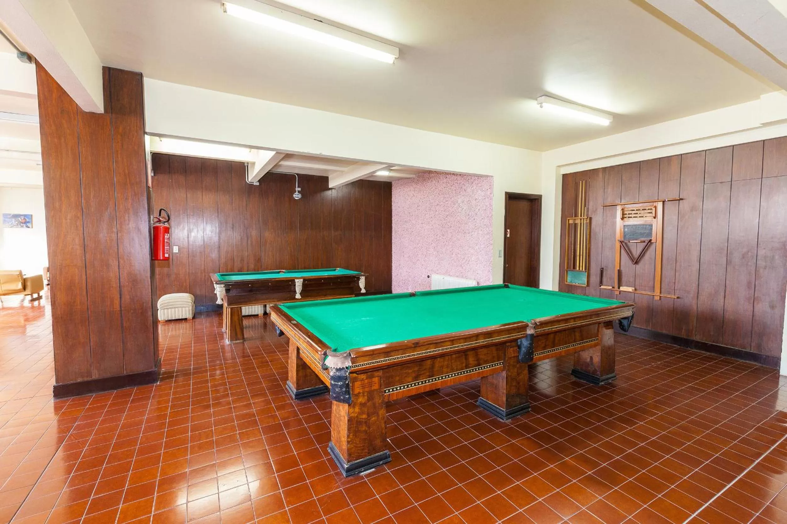 Billiard in Hotel Letto Caxias