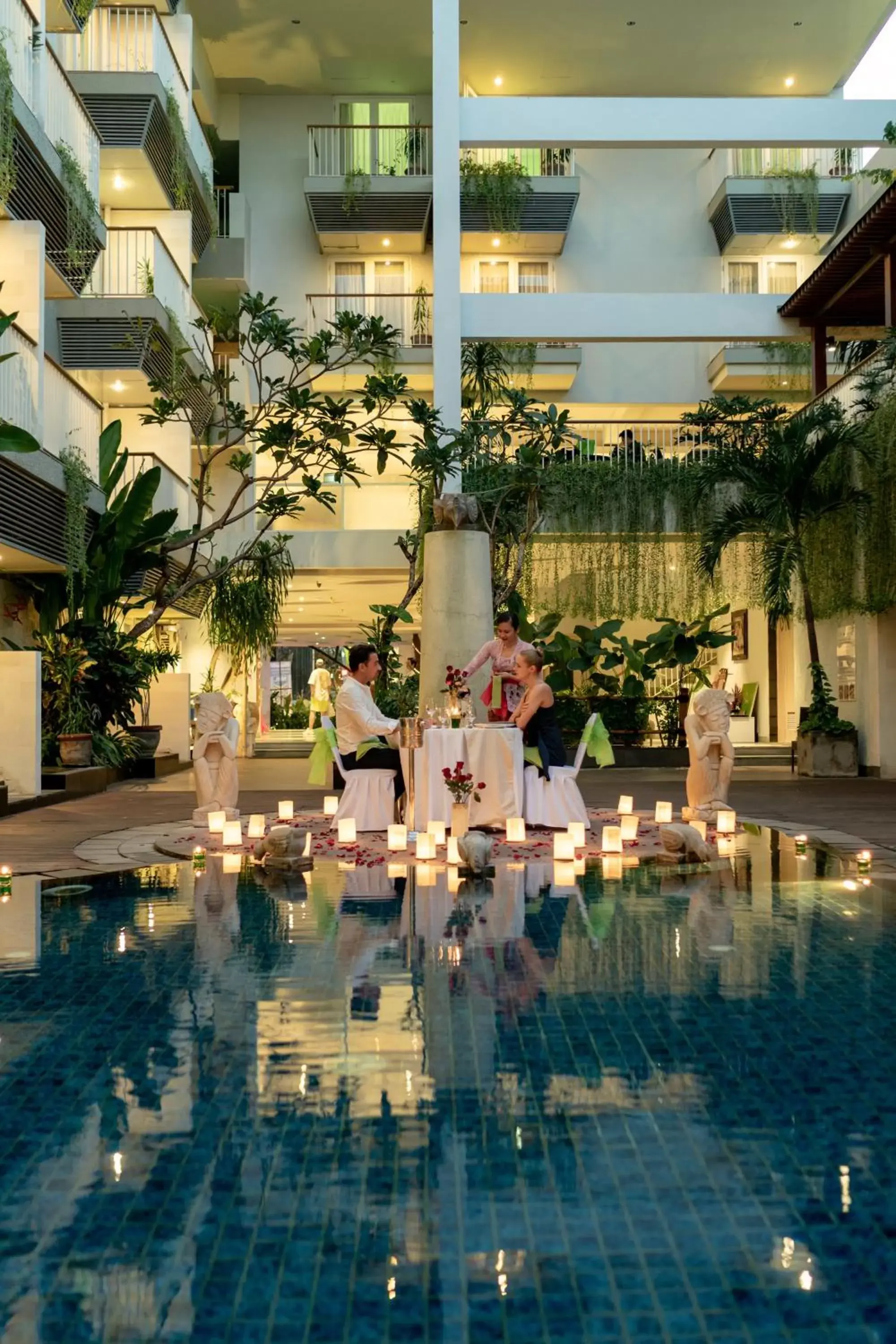 Swimming Pool in EDEN Hotel Kuta Bali