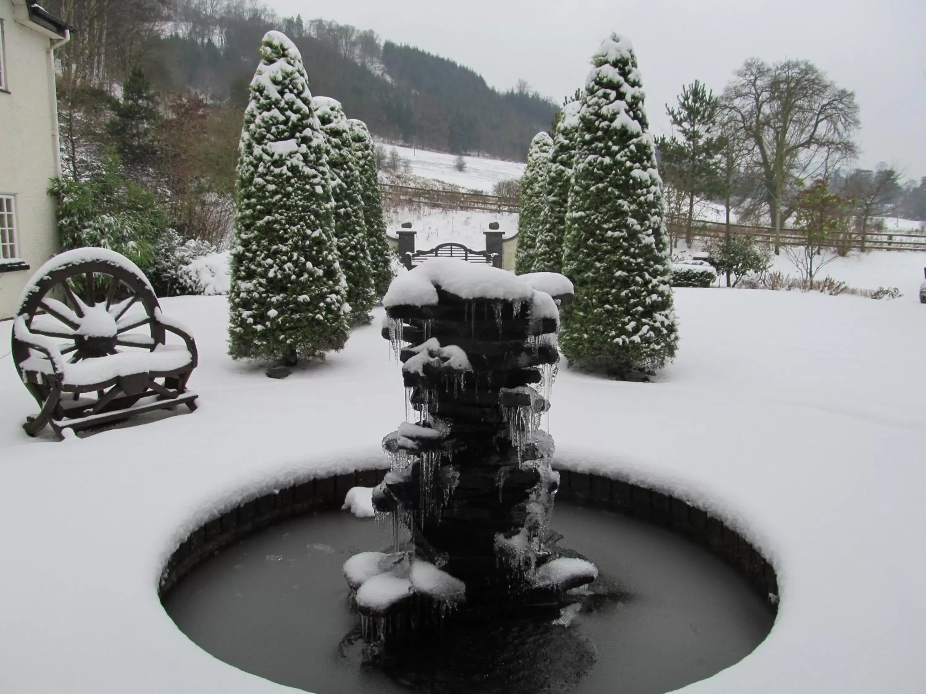 Garden, Winter in Wild Pheasant Hotel & Spa