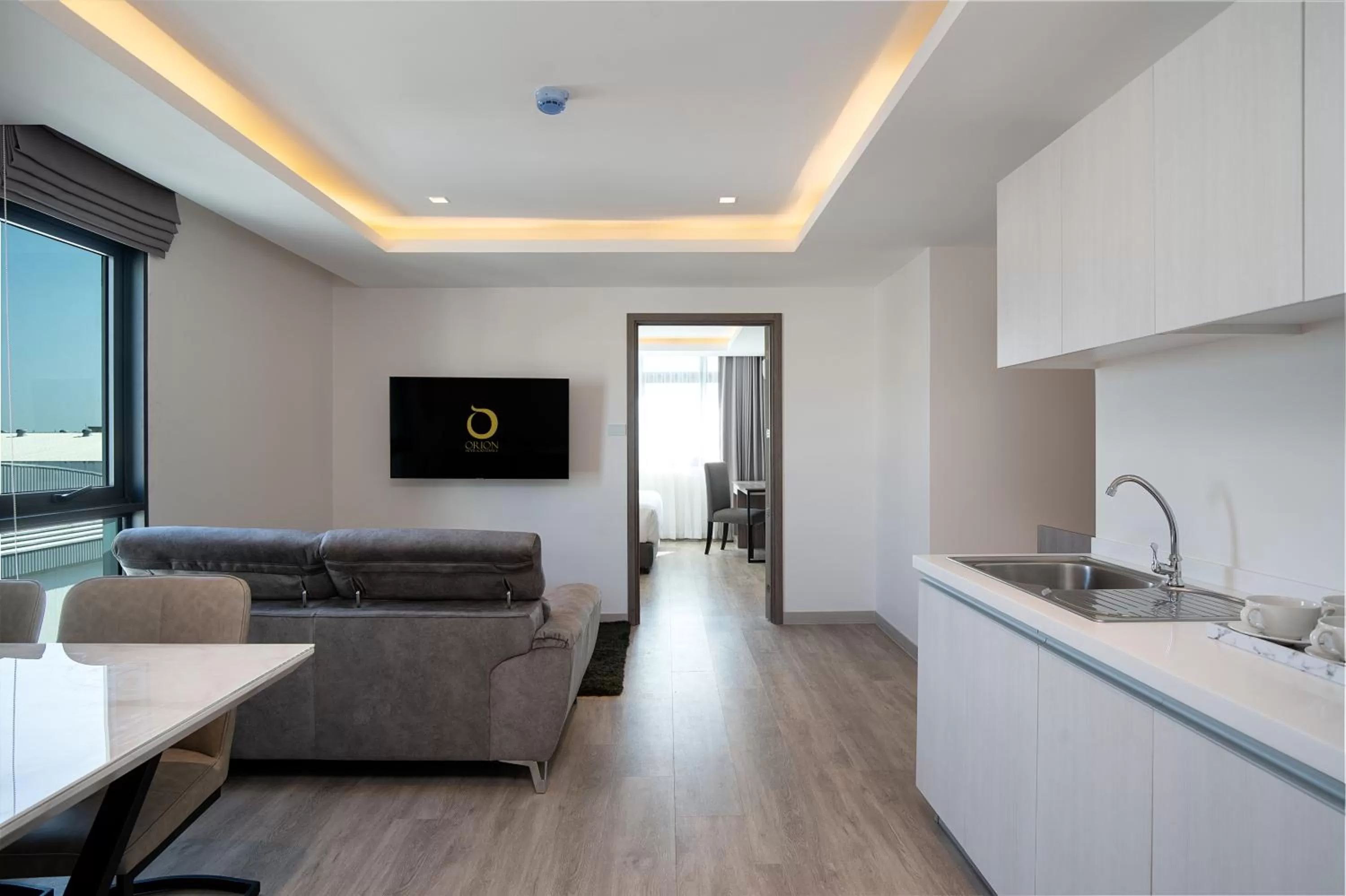 Kitchen or kitchenette in ORION Hotel & Residence Bangna