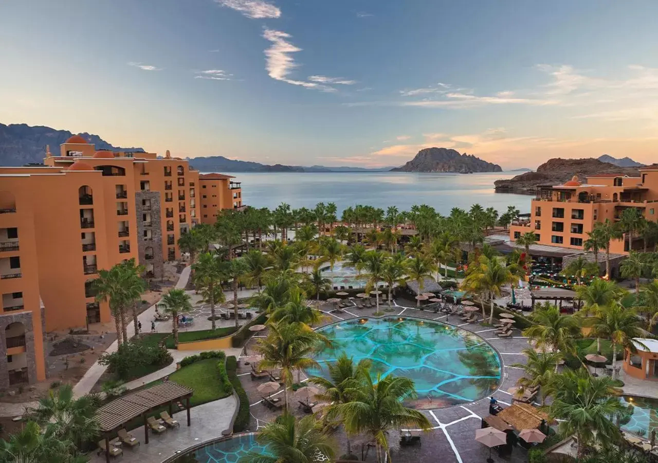 Bird's eye view in Villa del Palmar at the Islands of Loreto Bird's eye view in Villa del Palmar at the Islands of Loreto