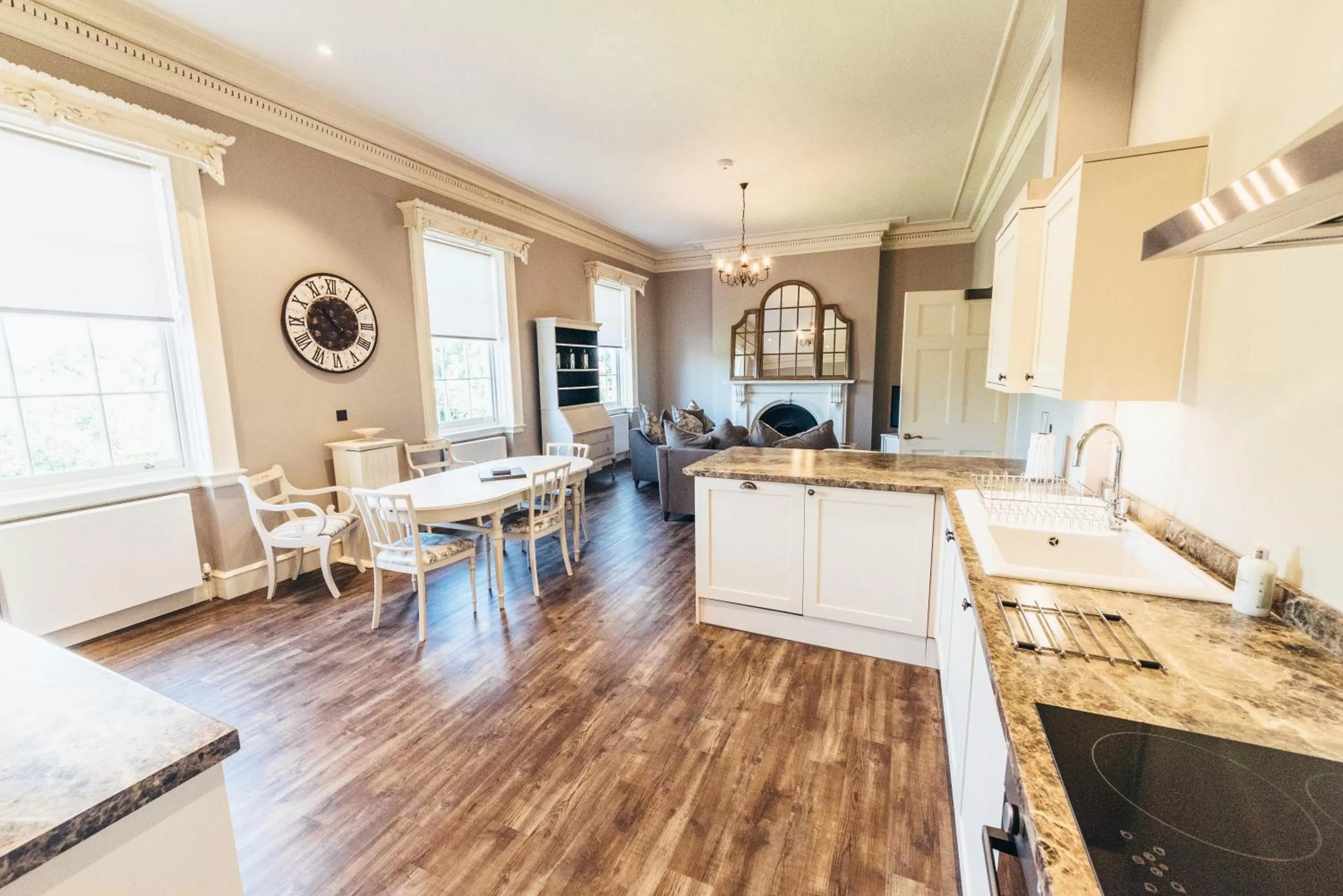 Kitchen or kitchenette, Kitchen/Kitchenette in Birchover Bridgford Hall