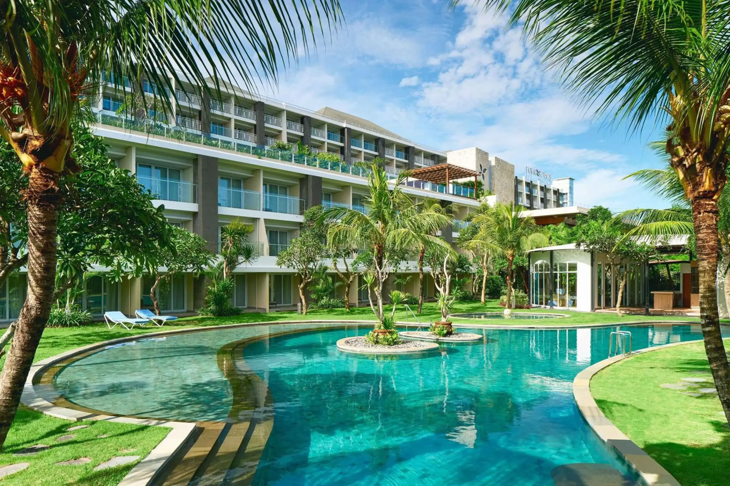 Swimming pool, Property Building in Four Points by Sheraton Bali, Ungasan