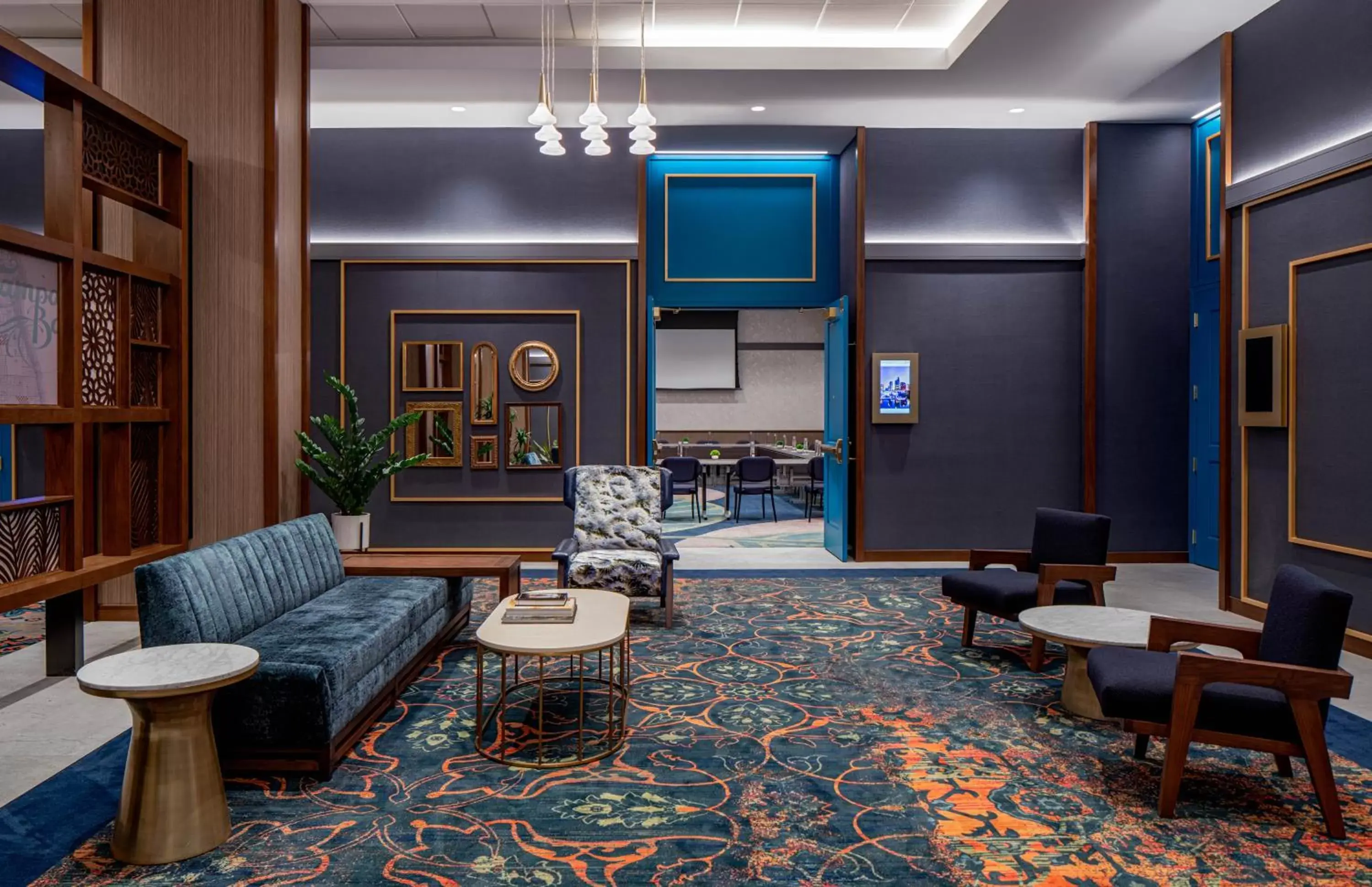 Seating area, Lobby/Reception in Hyatt Place Tampa Downtown