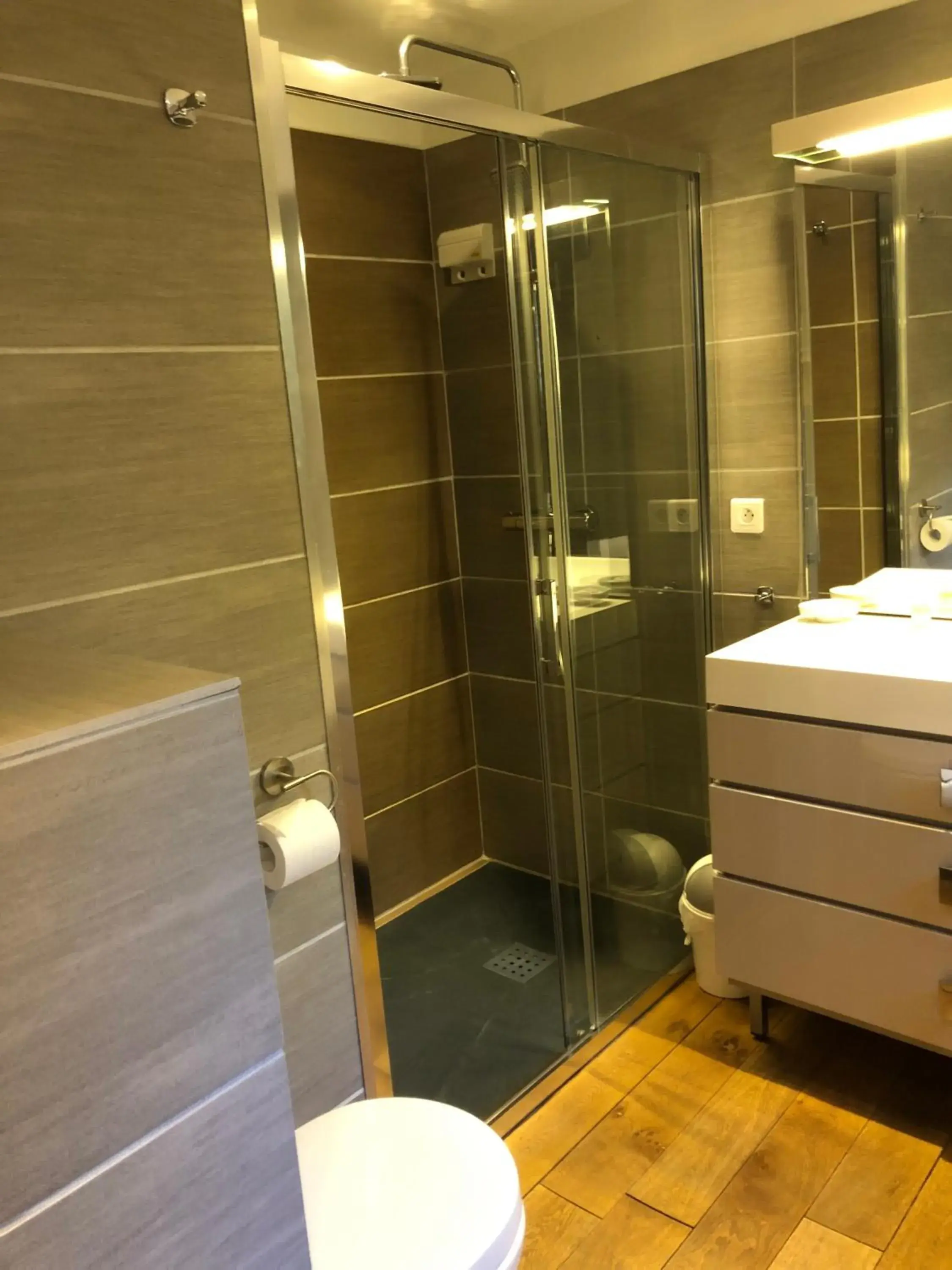 Bathroom in Hotel Les Hauts de Porto-Vecchio