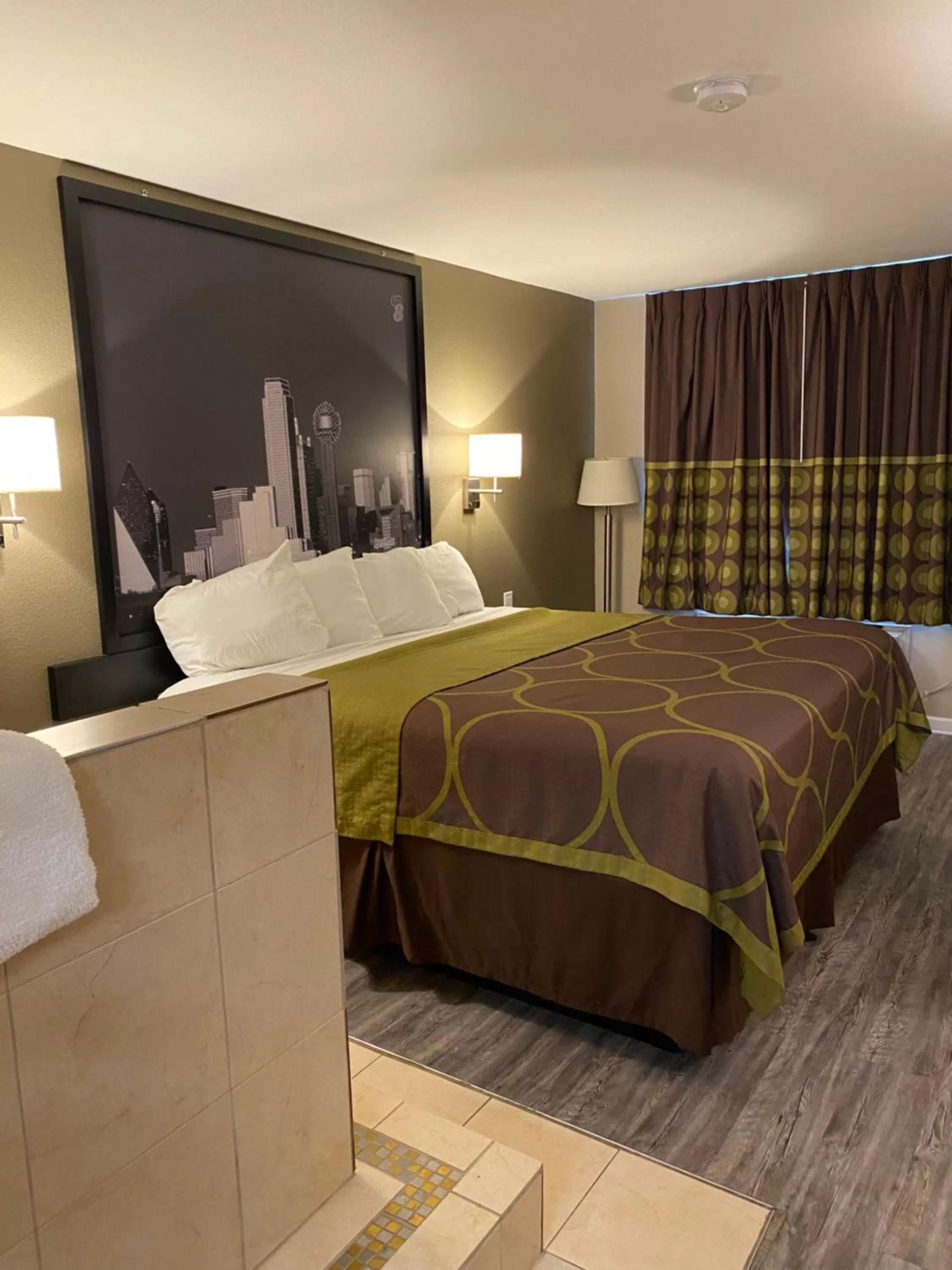 Bed in Super 8 by Wyndham Terrell