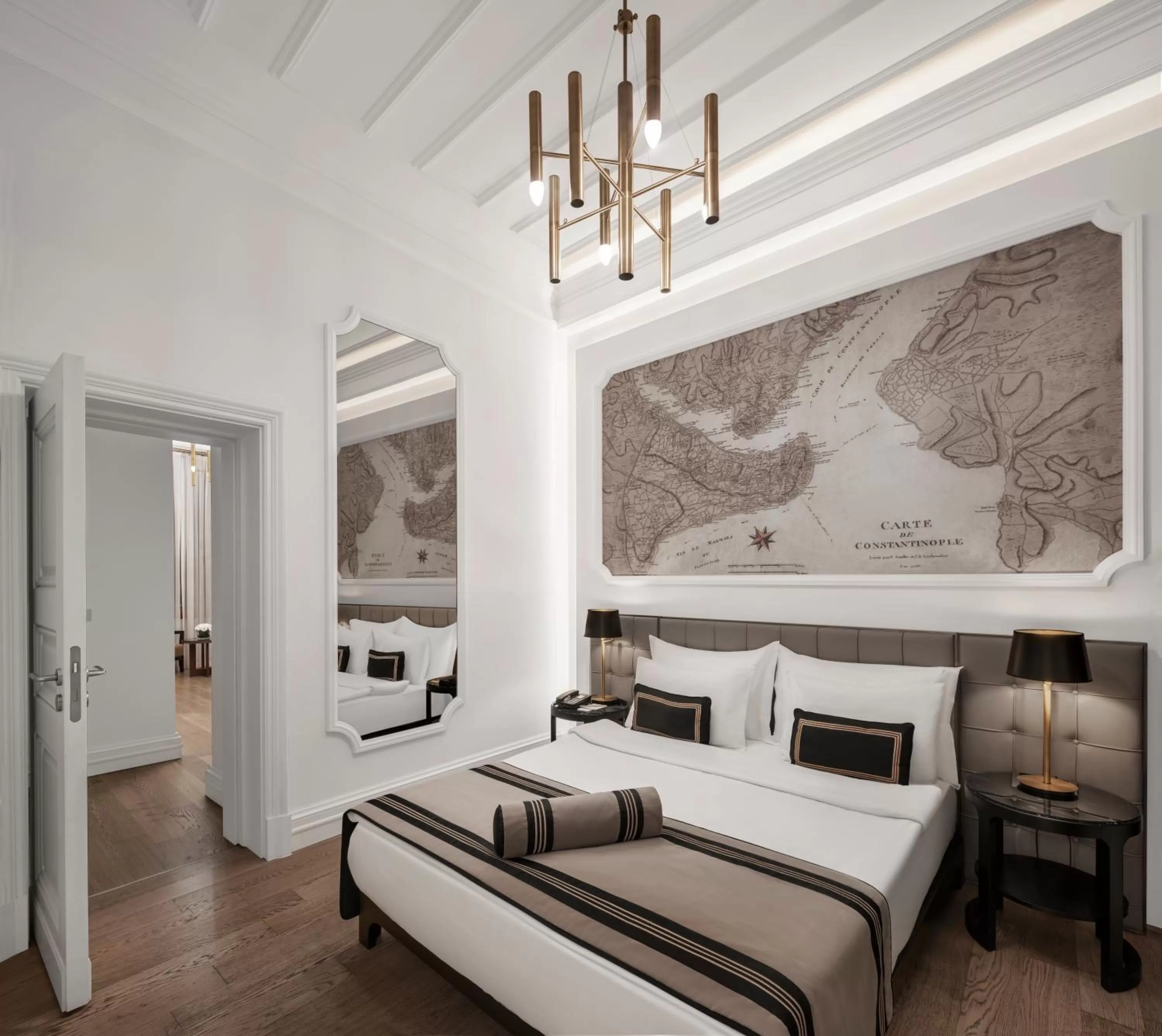 Bed in AKKA Lush Hotel Taksim