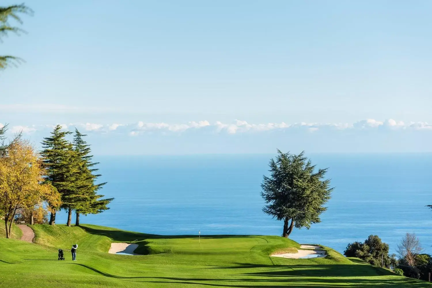 Golfcourse in Hôtel Hermitage Monte-Carlo