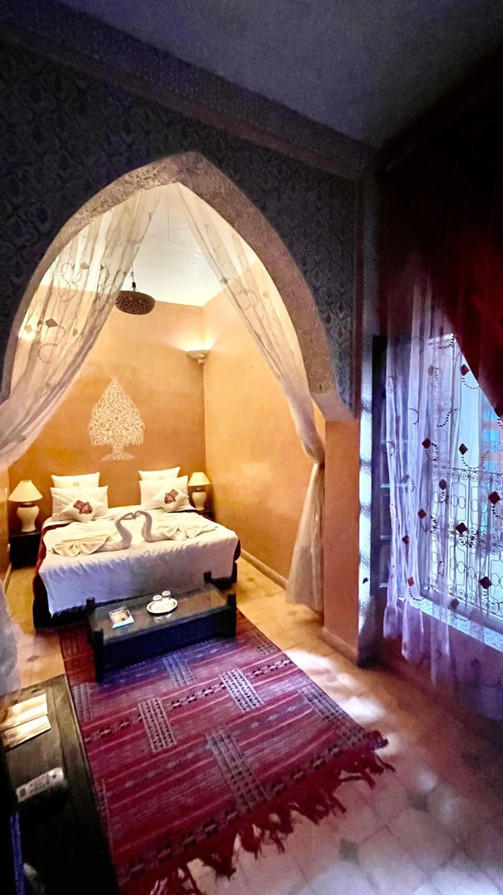 Bed in Riad Rêves D'orient & Spa