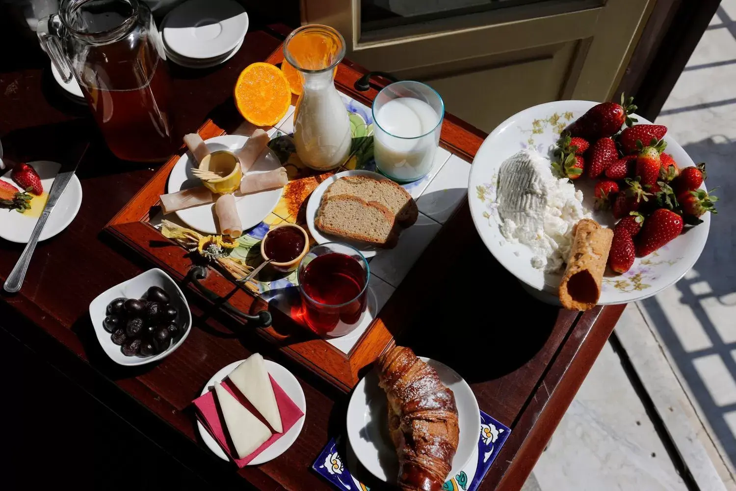 Breakfast in I Cavalieri di Malta