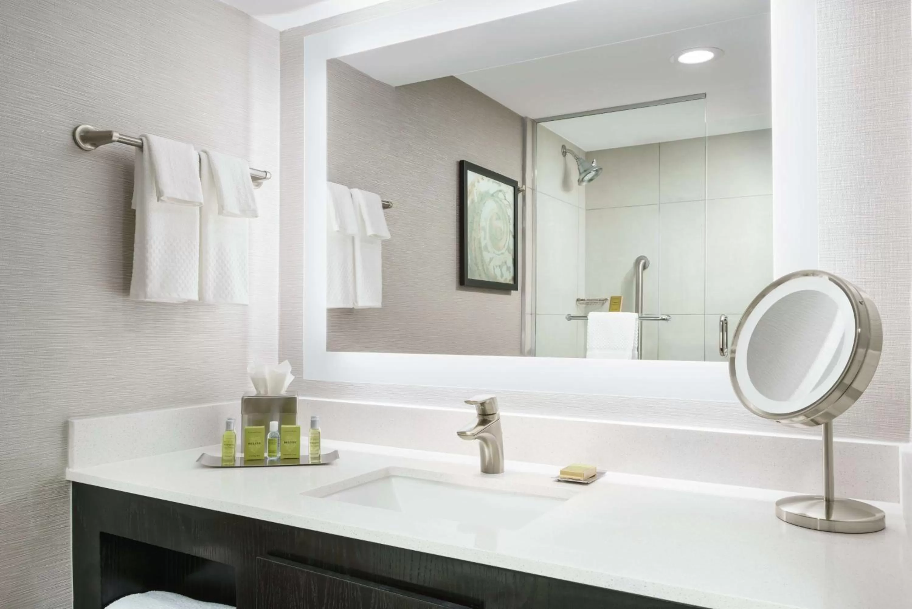 Bathroom in DoubleTree by Hilton Orlando Airport Hotel