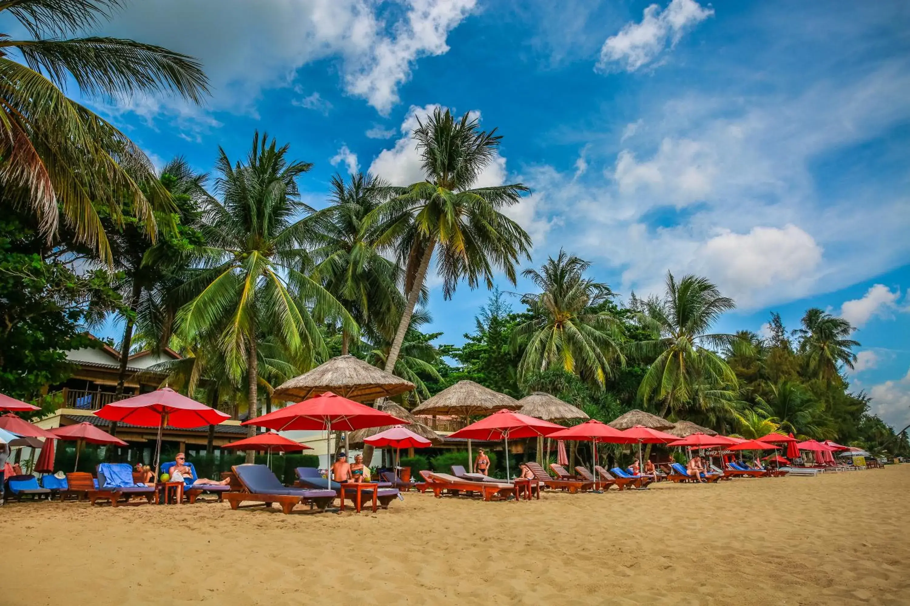 Beach in Tropicana Resort Phu Quoc