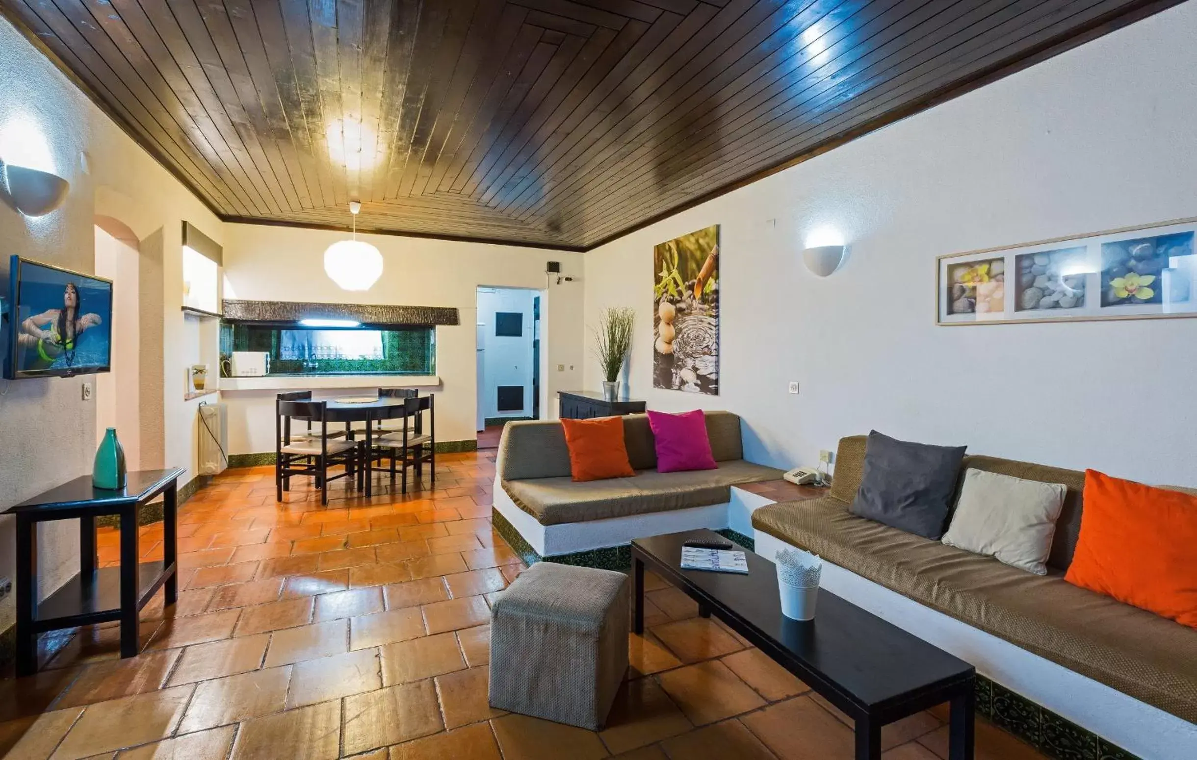 Seating Area in Apartamentos Azul Mar