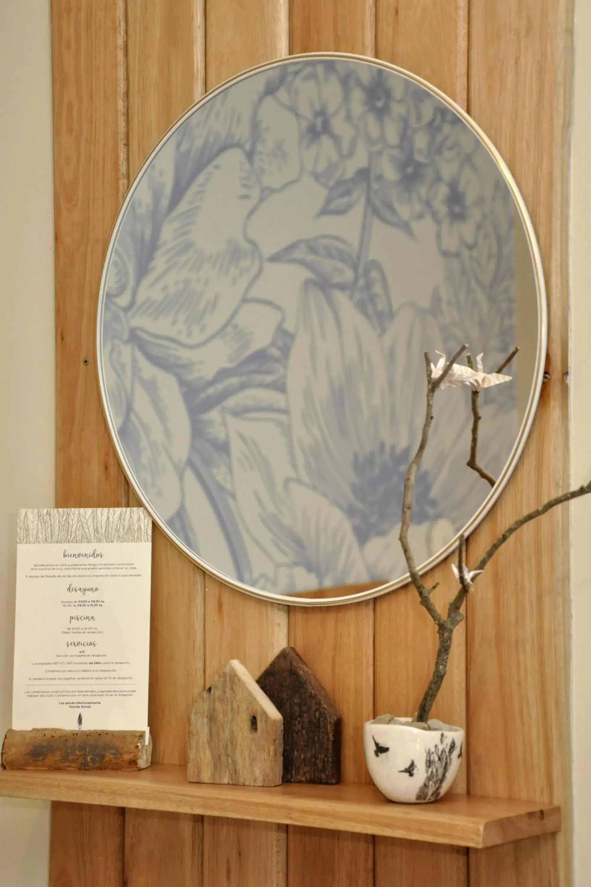 Decorative detail, Bathroom in Posada de las Aguilas Hotel Boutique