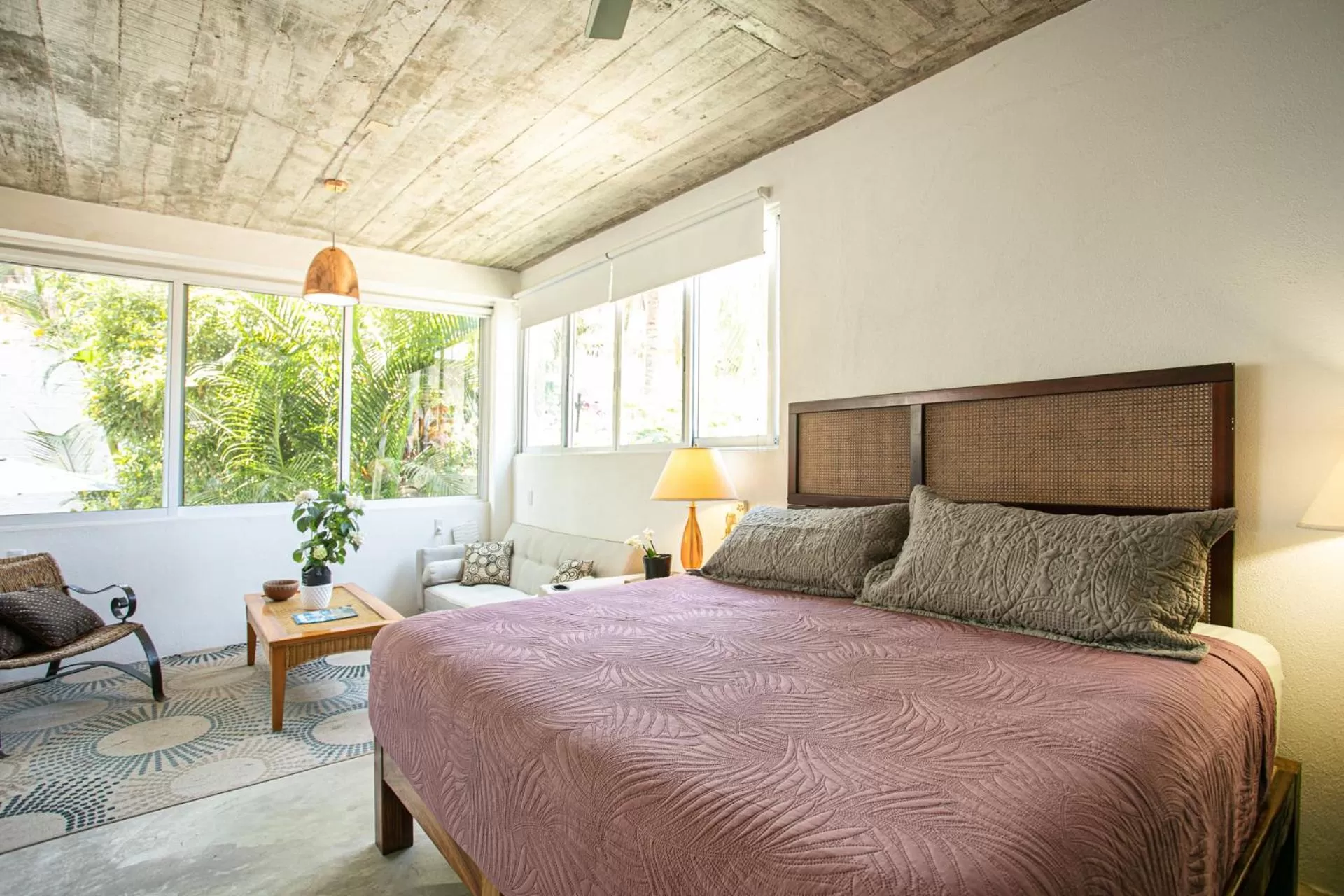 Bedroom, Bed in Casitas Miramar Puerto Vallarta Malecón