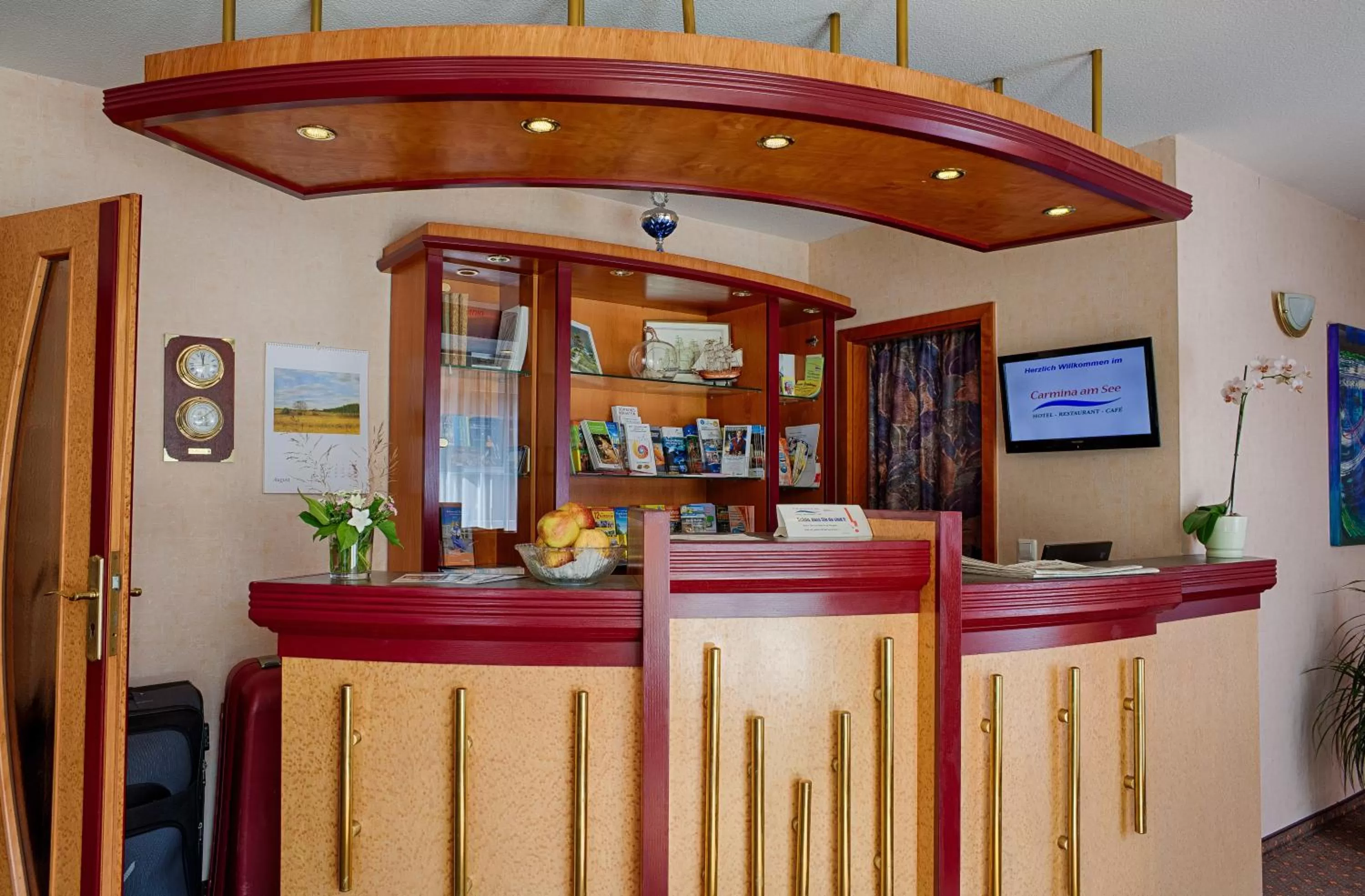 Lobby or reception in Carmina am See