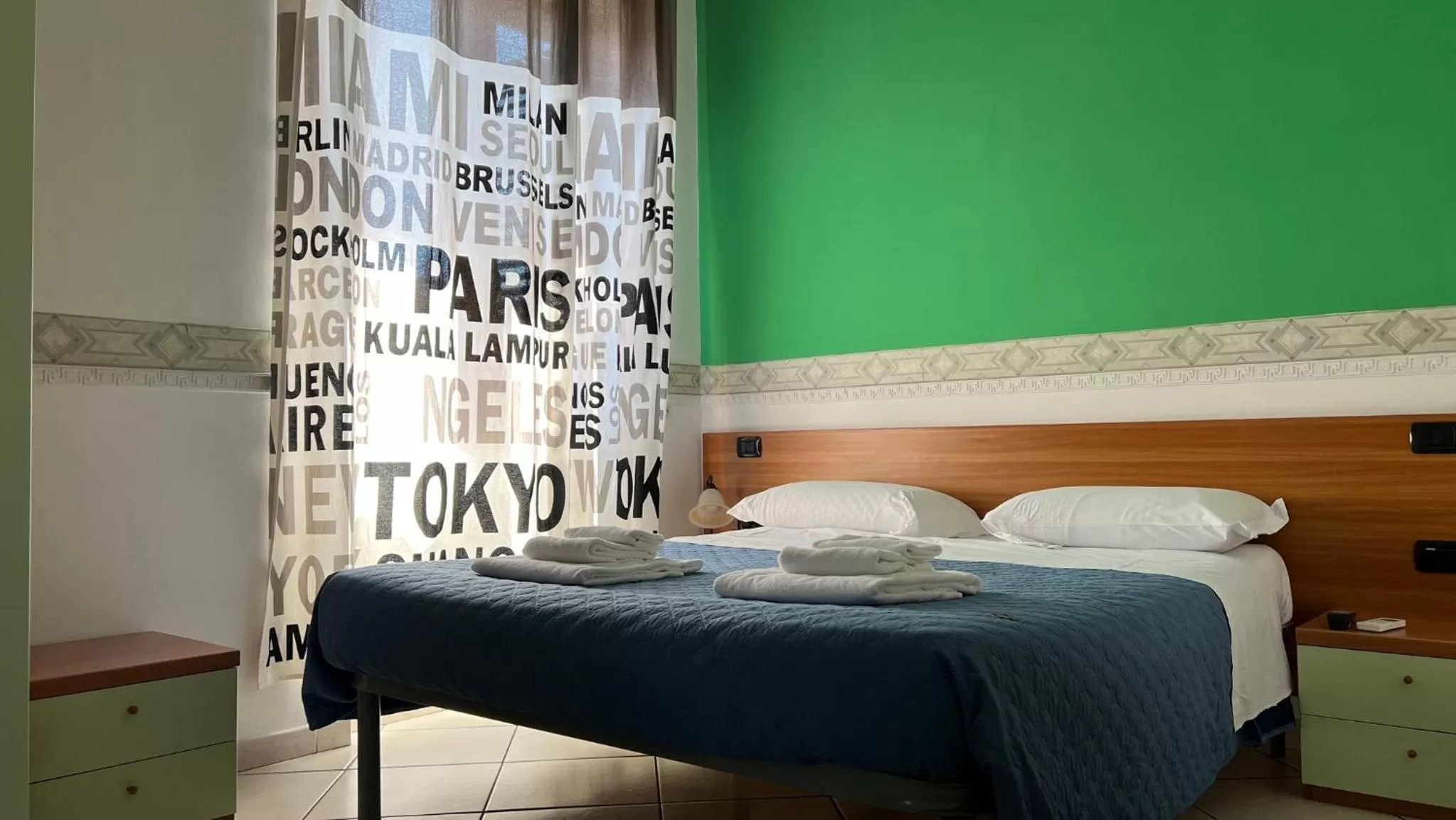 Bedroom, Bed in Villa Flora