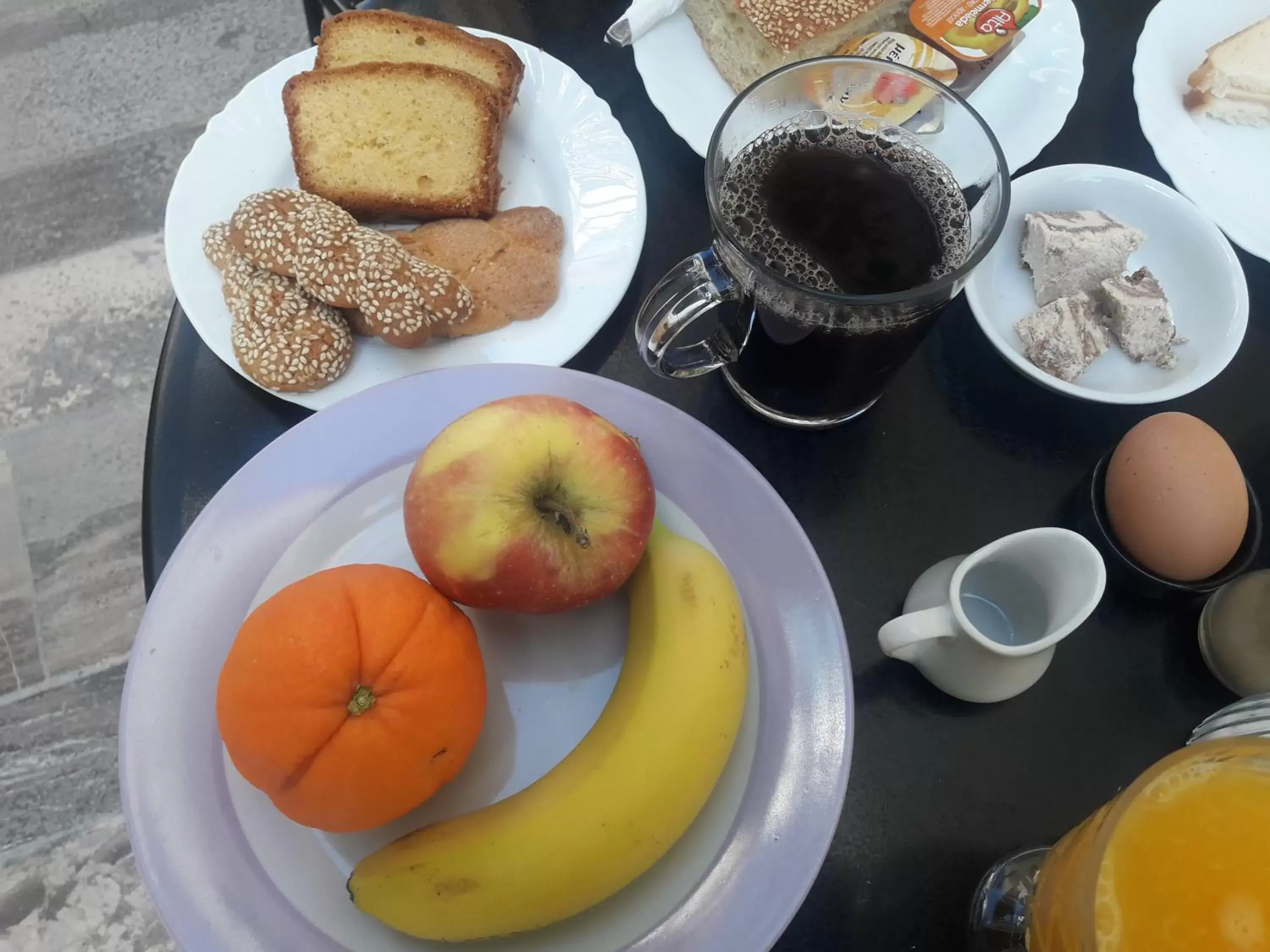 Breakfast, Food in Polyxenia Hotel