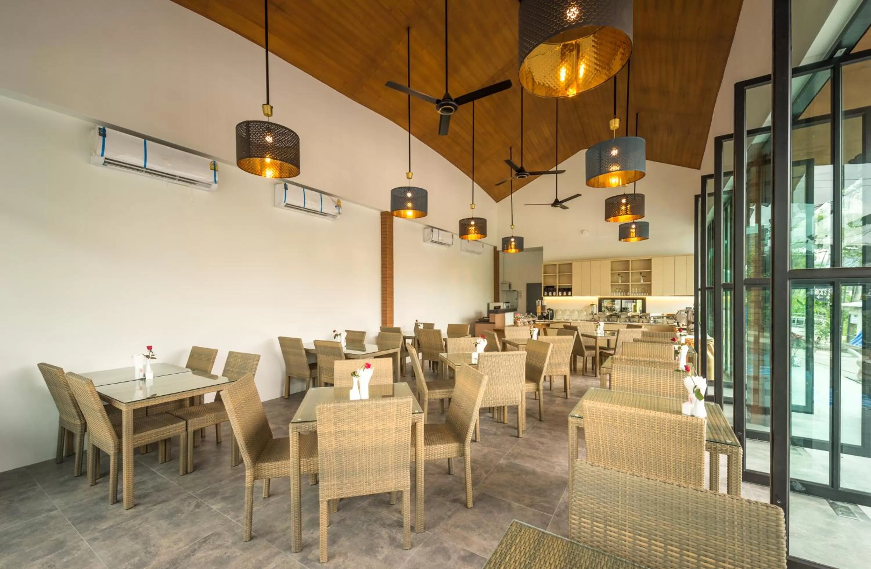 Restaurant/places to eat in Cher​mantra​ Aonang​ Resort & Pool​ Suite