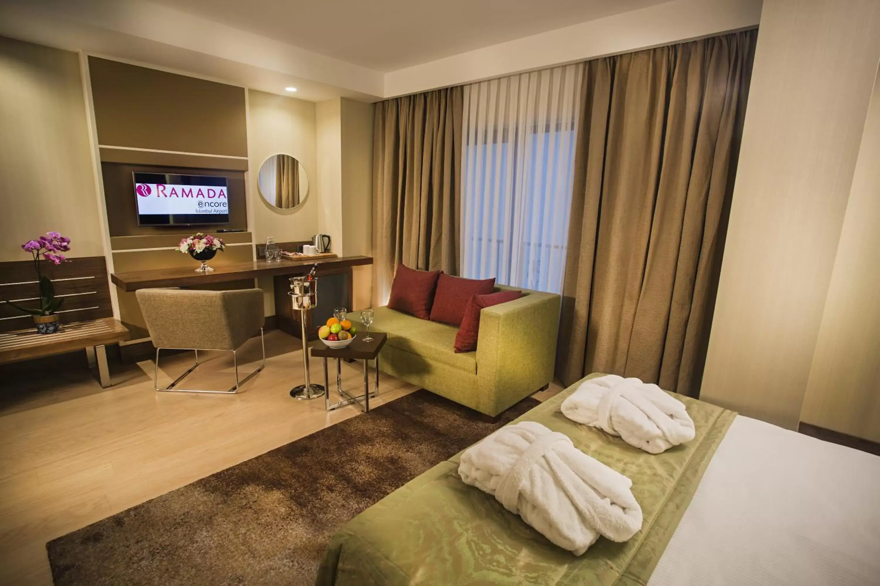 Living room in Ramada by Wyndham Istanbul Florya