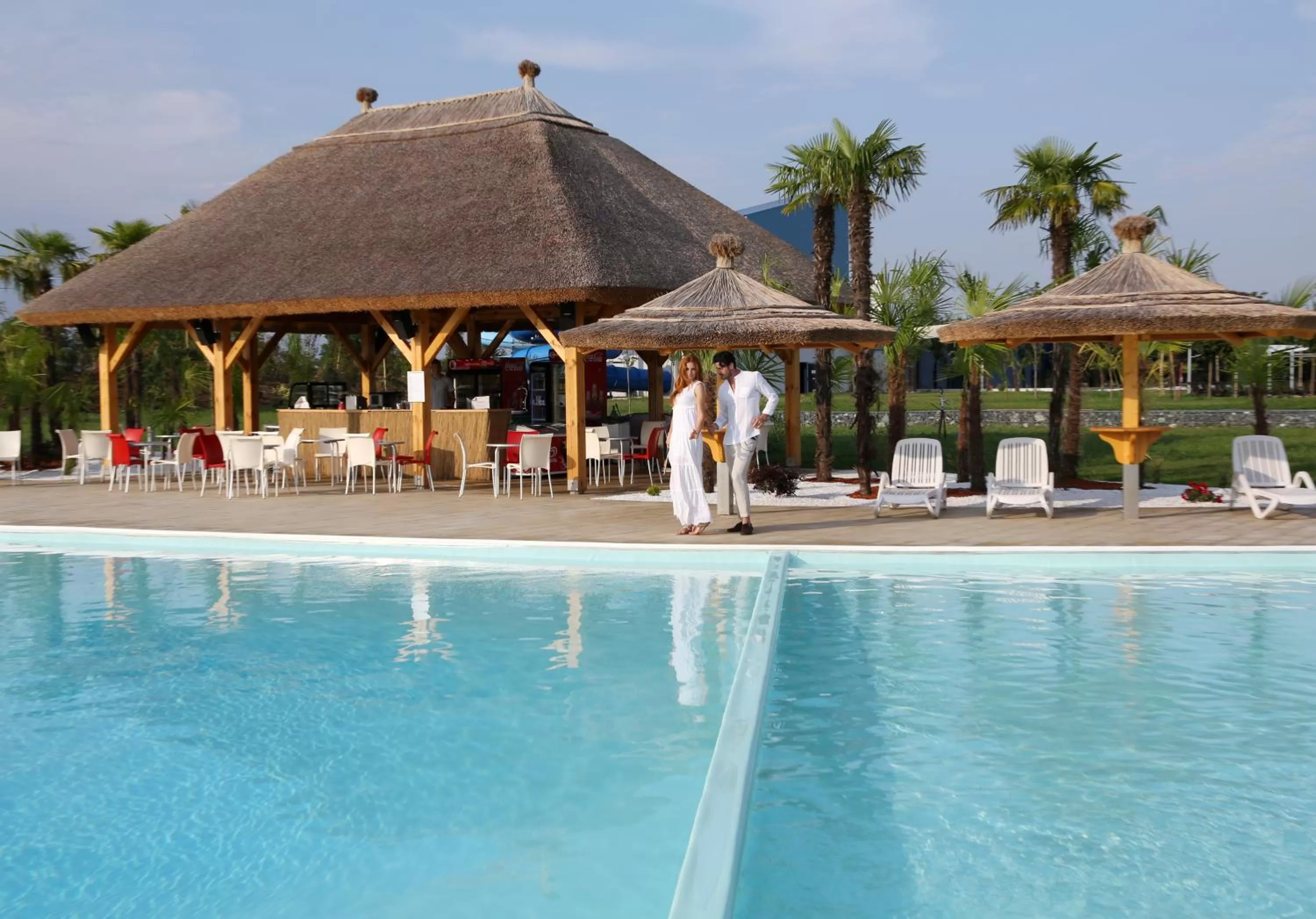 Swimming pool in Mjus Resort & Thermal Park