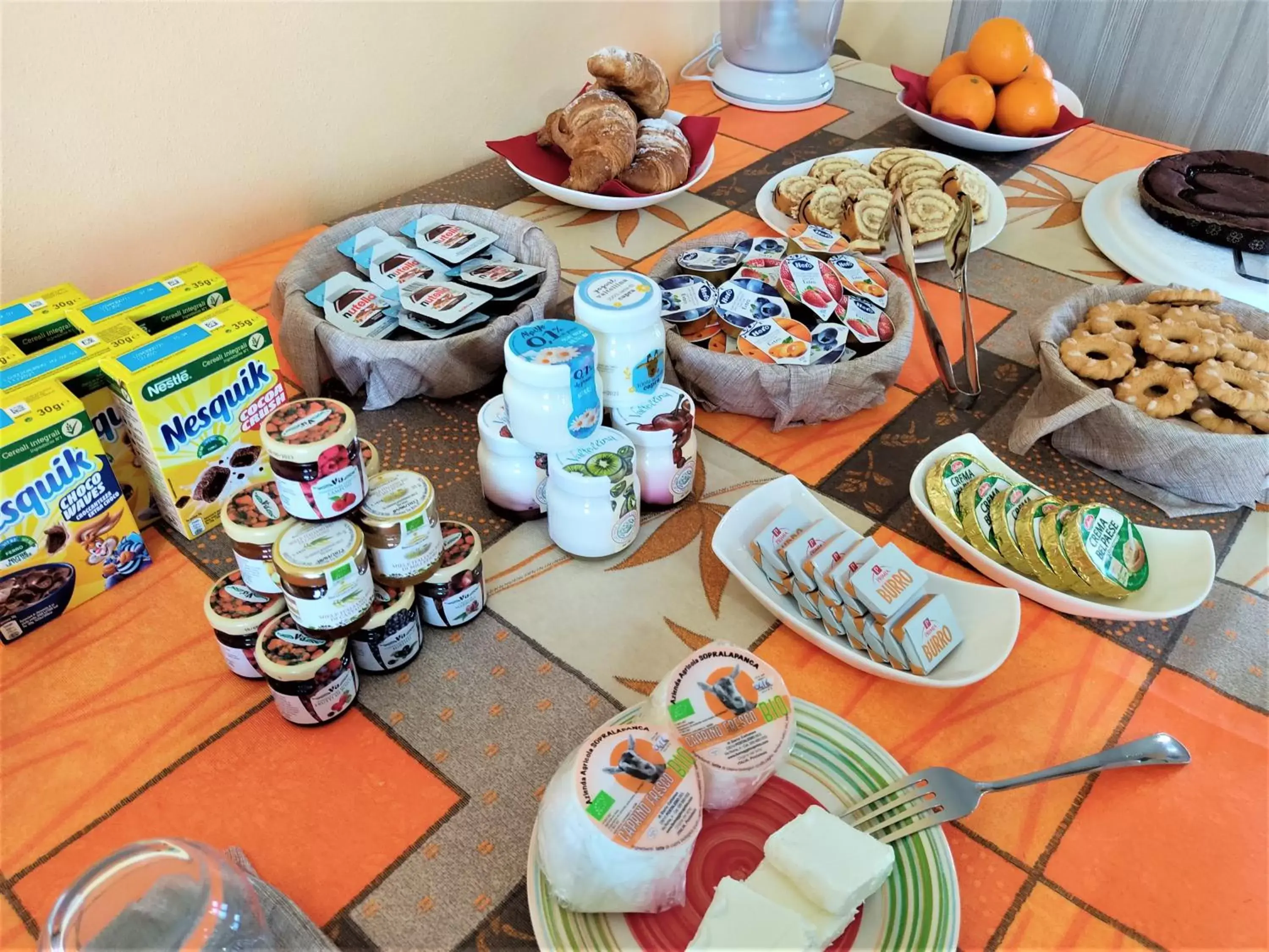 Buffet breakfast, Breakfast in B&B Il Germoglio