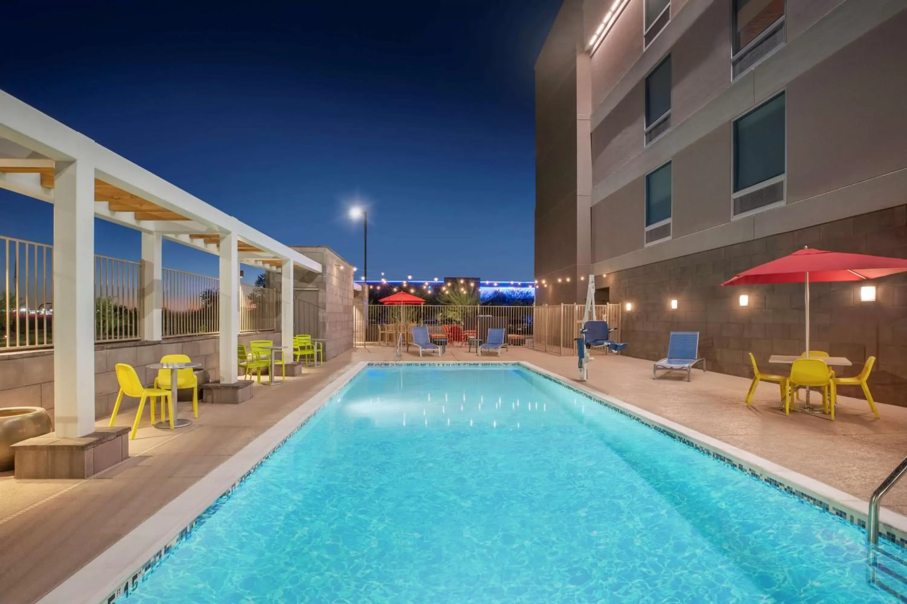 Pool view, Swimming Pool in Home2 Suites By Hilton Phoenix Avondale, Az