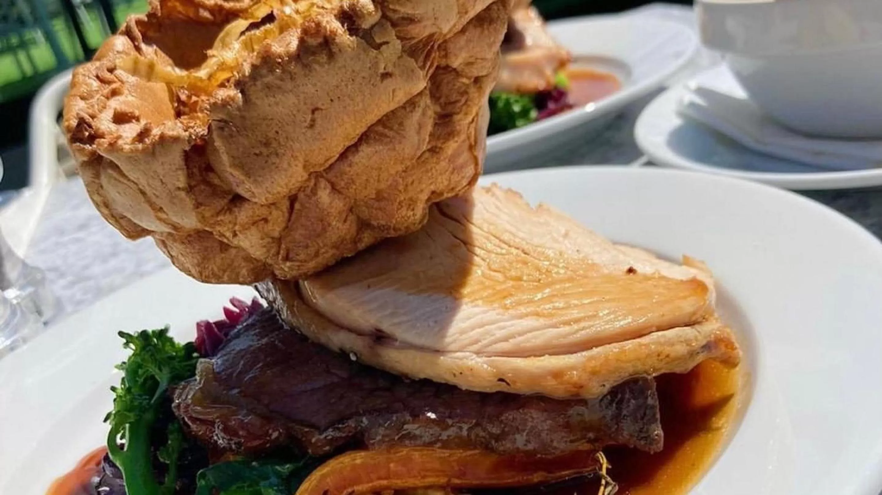 Food close-up in Cliff Hotel