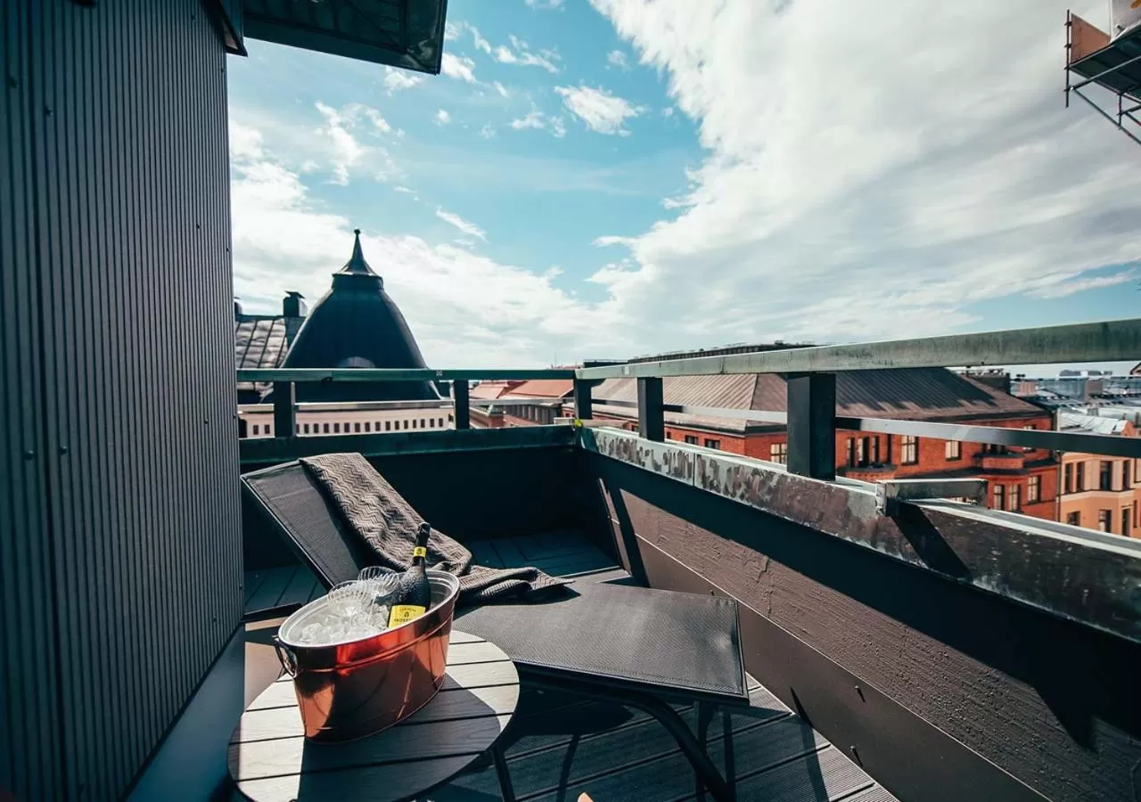 Balcony/Terrace in Clarion Hotel Mestari