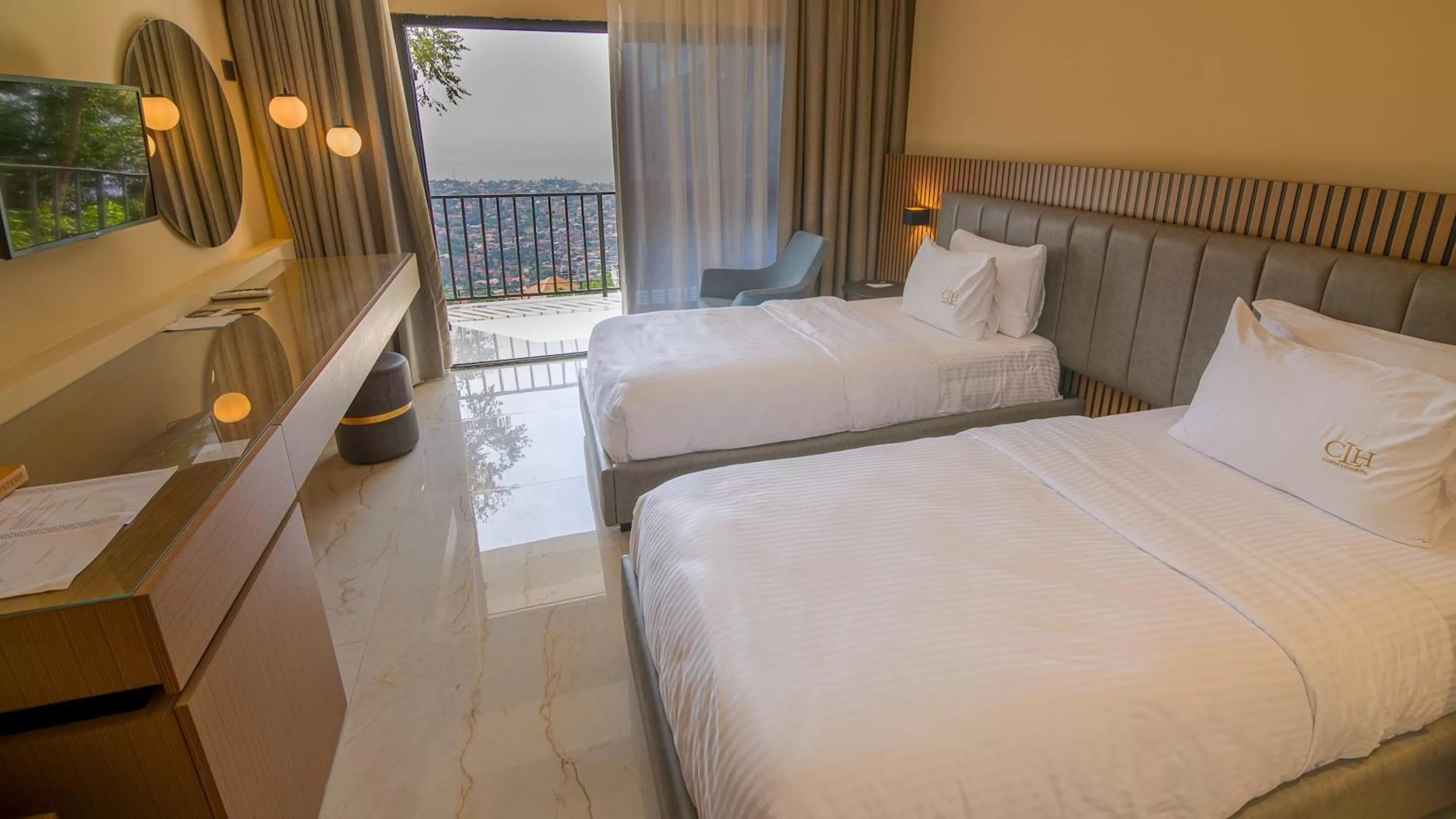 Bed in The Country Lodge Hotel