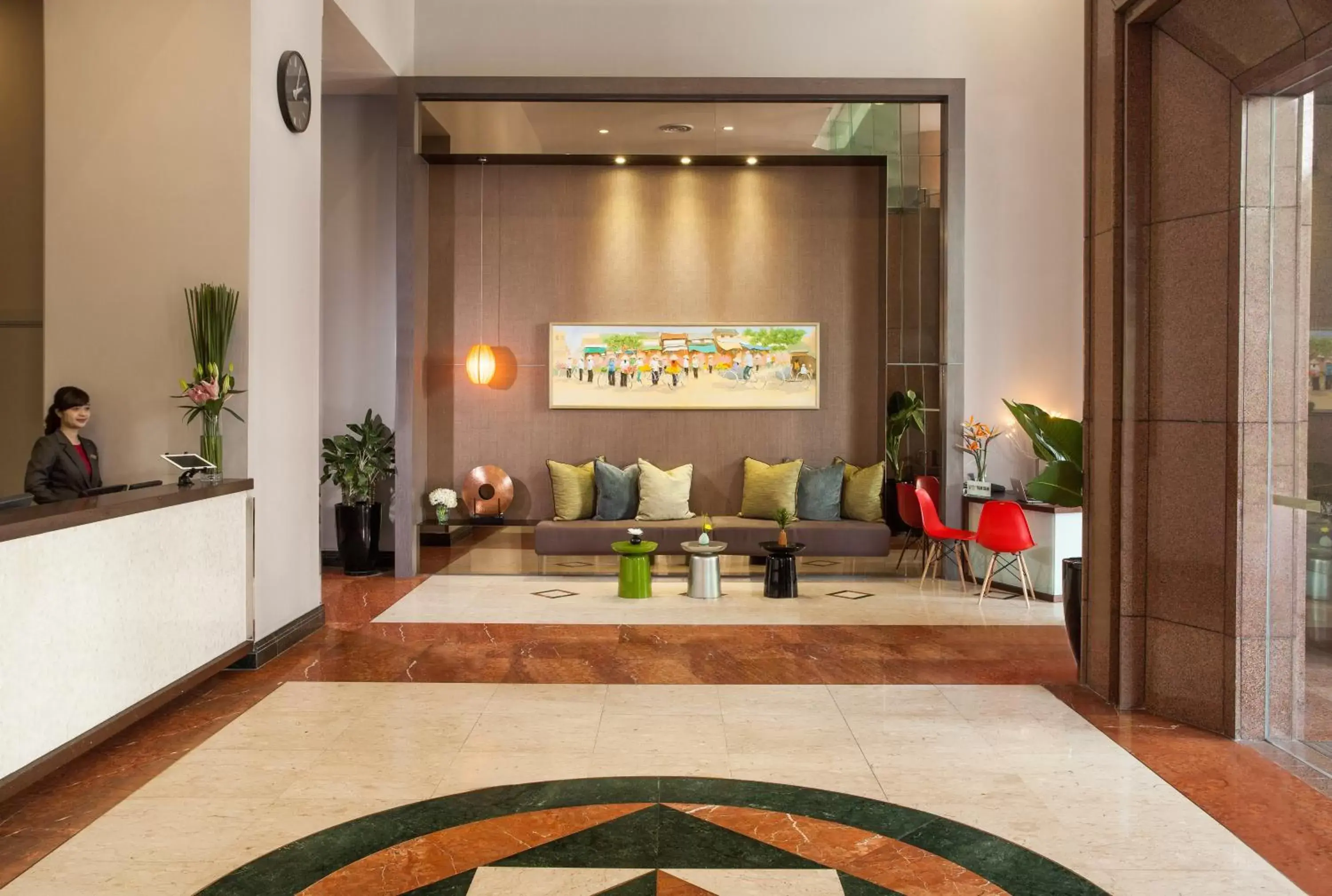 Lobby or reception in Somerset Grand Hanoi Serviced Residences