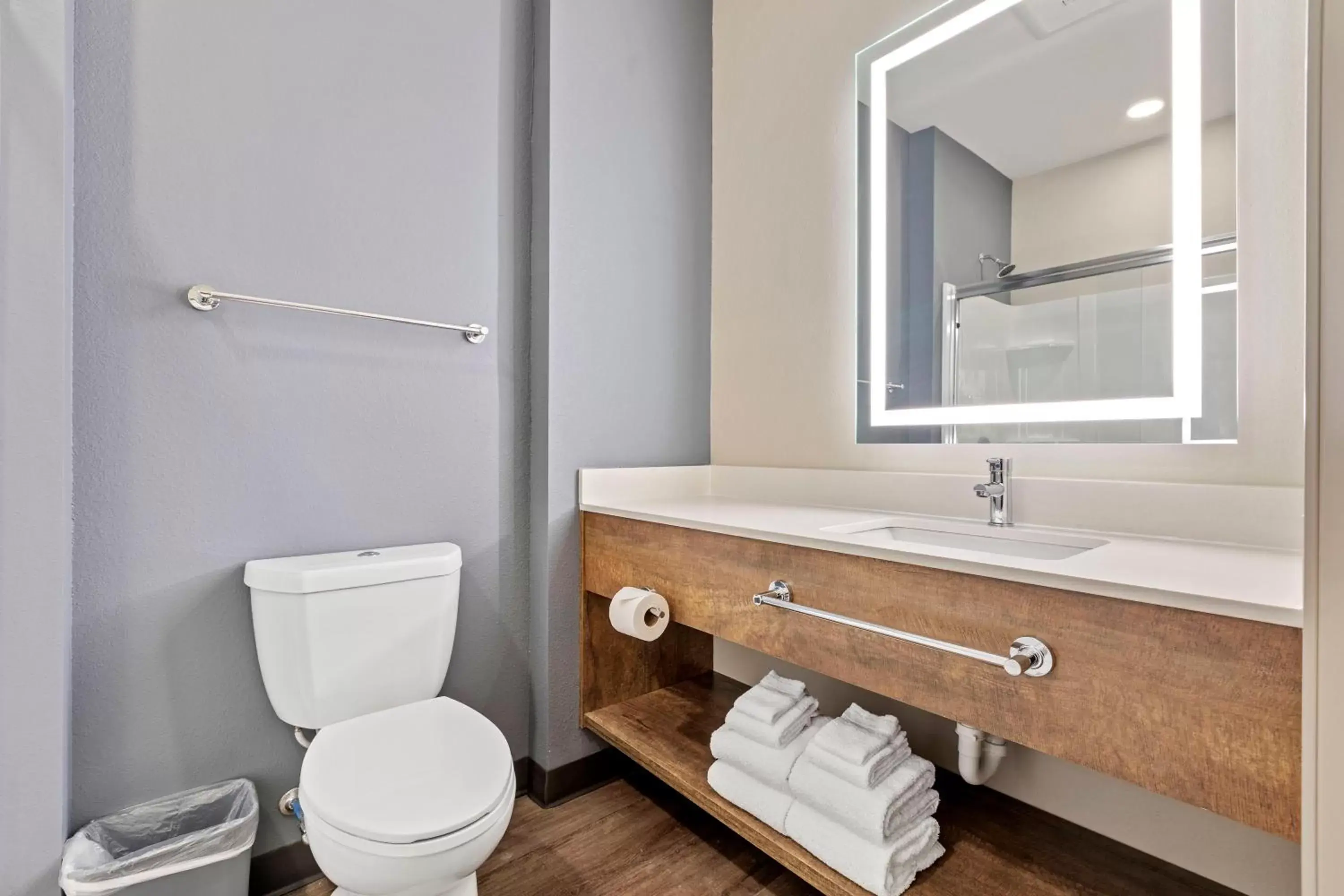 Bathroom in Extended Stay America Suites - Colonial Heights - Fort Lee