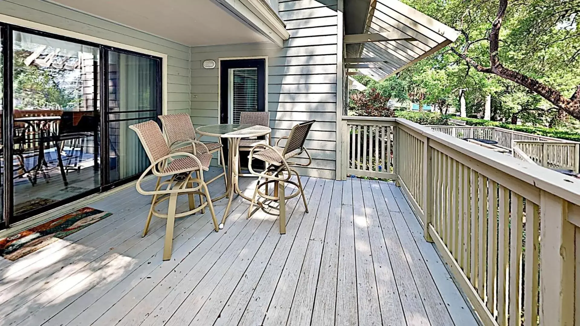 Patio, Balcony/Terrace in Beach Vacation Condos